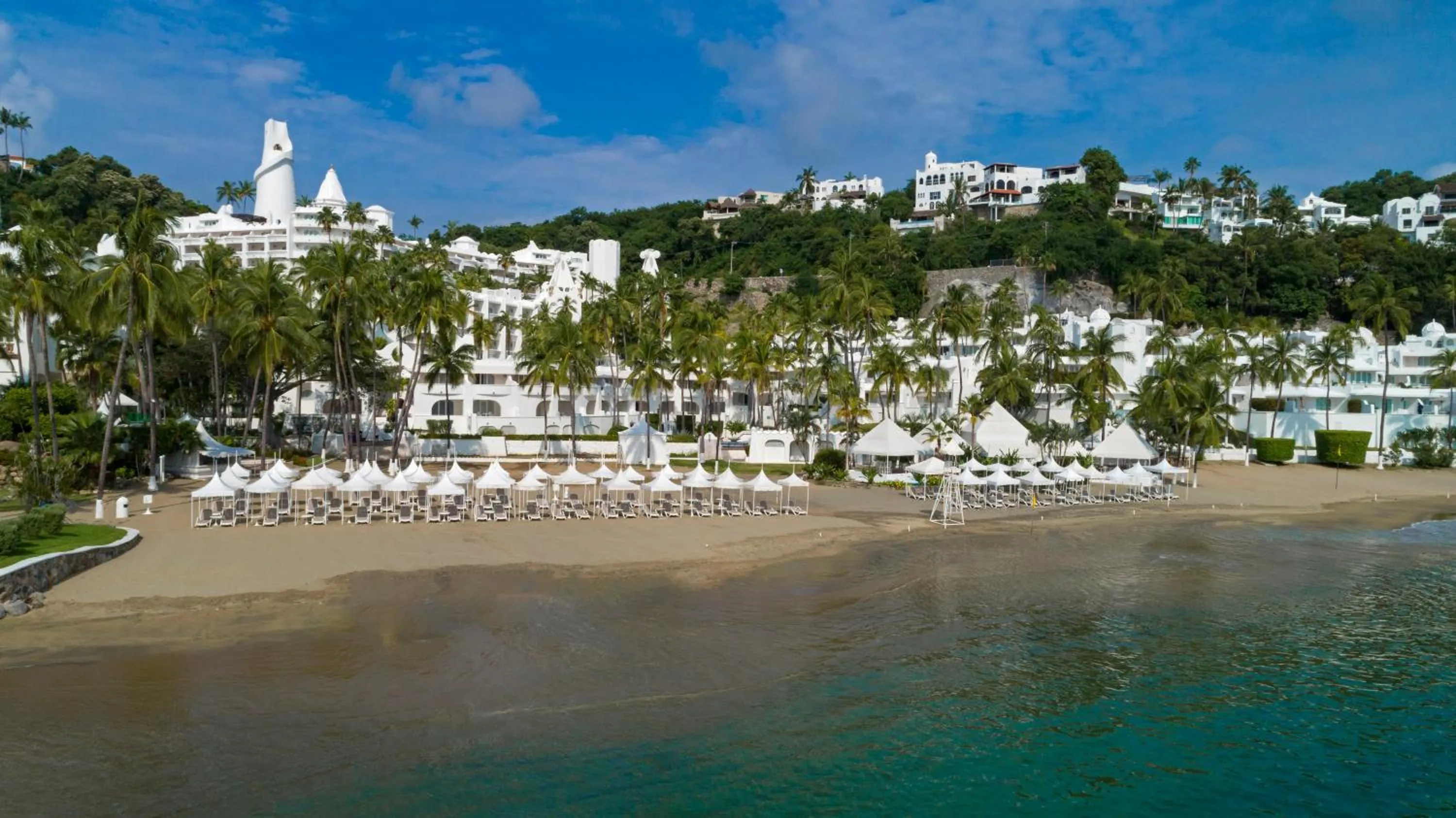 Beach in Las Hadas by Brisas