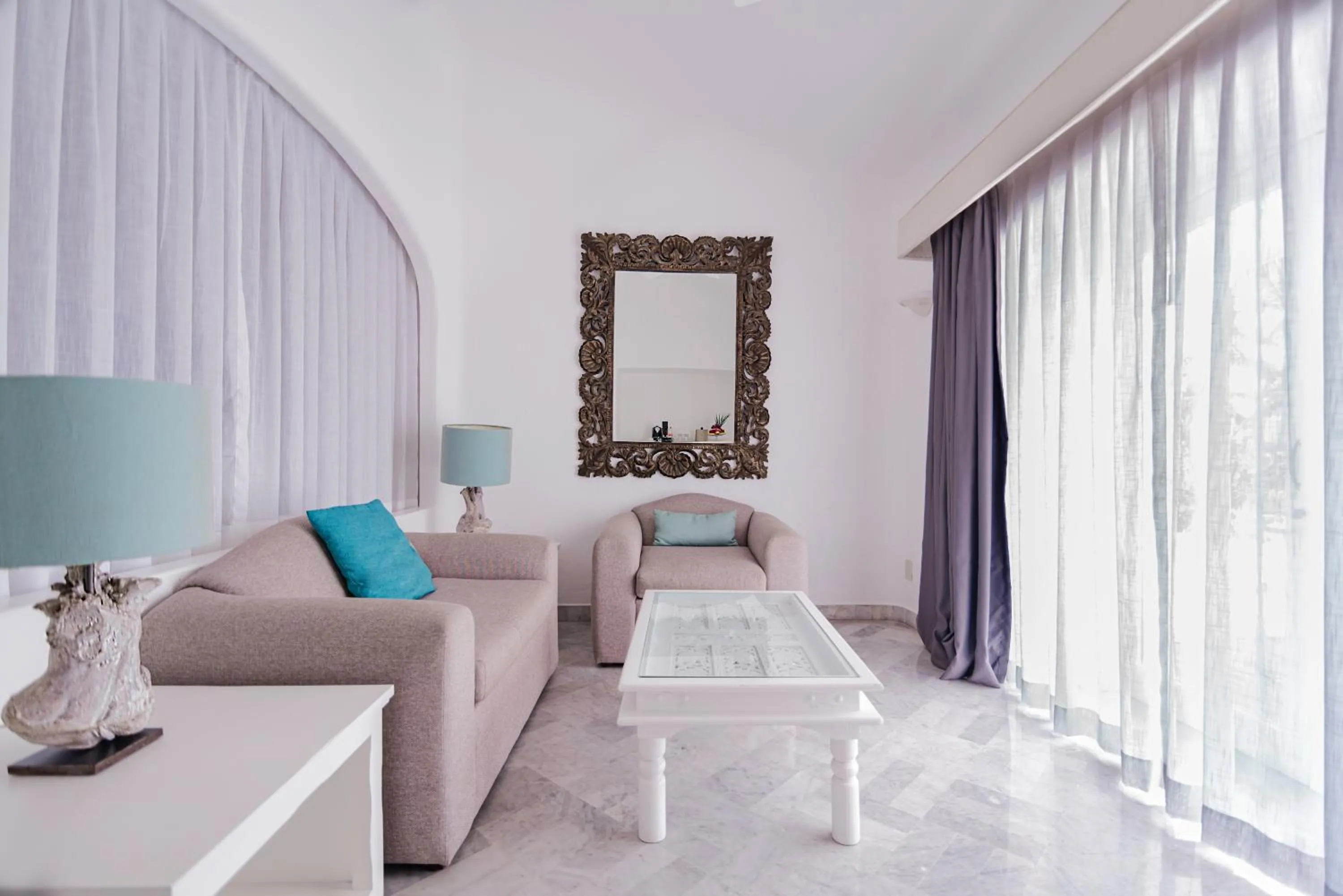 Seating area in Las Hadas by Brisas