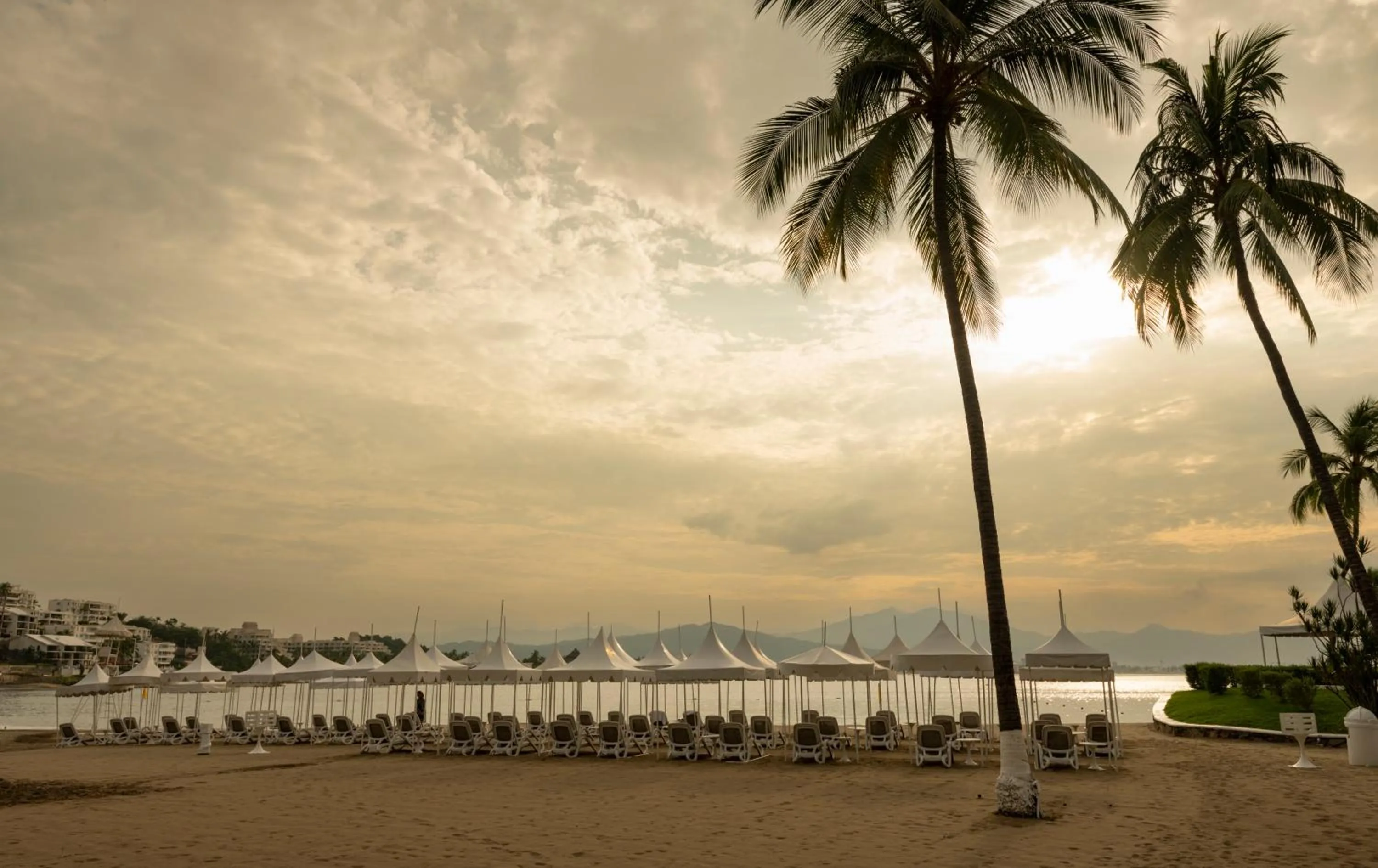 Beach in Las Hadas by Brisas