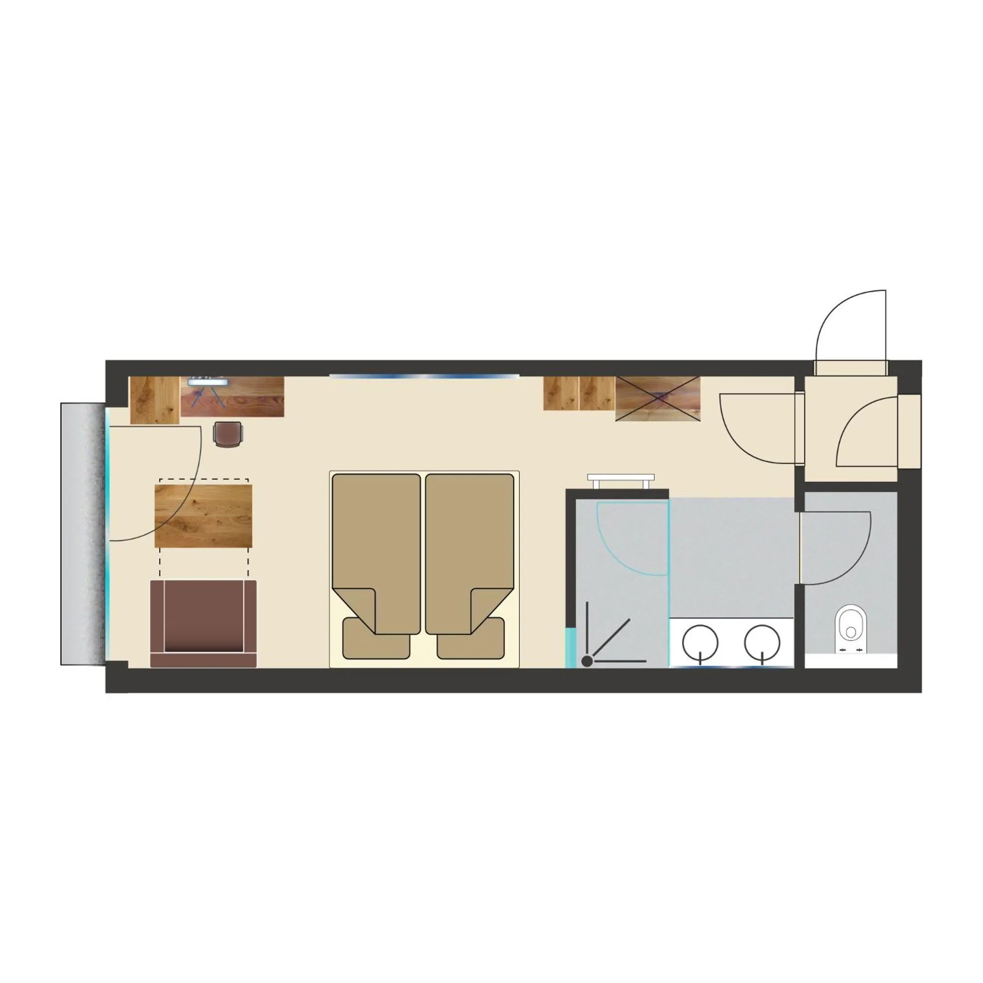 Floor plan in Sporthotel Snowwhite