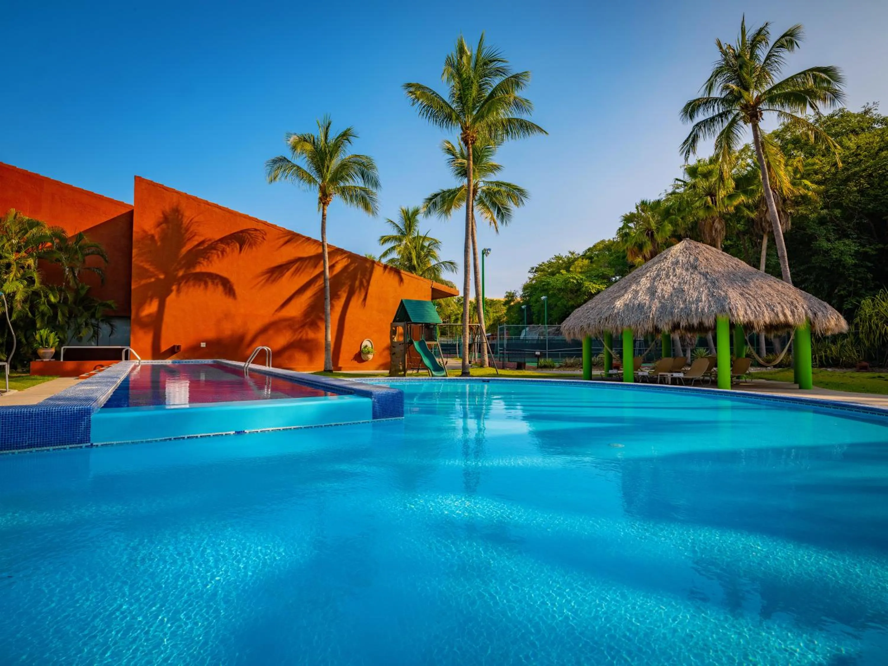 Children play ground in Las Brisas Huatulco-All Inclusive