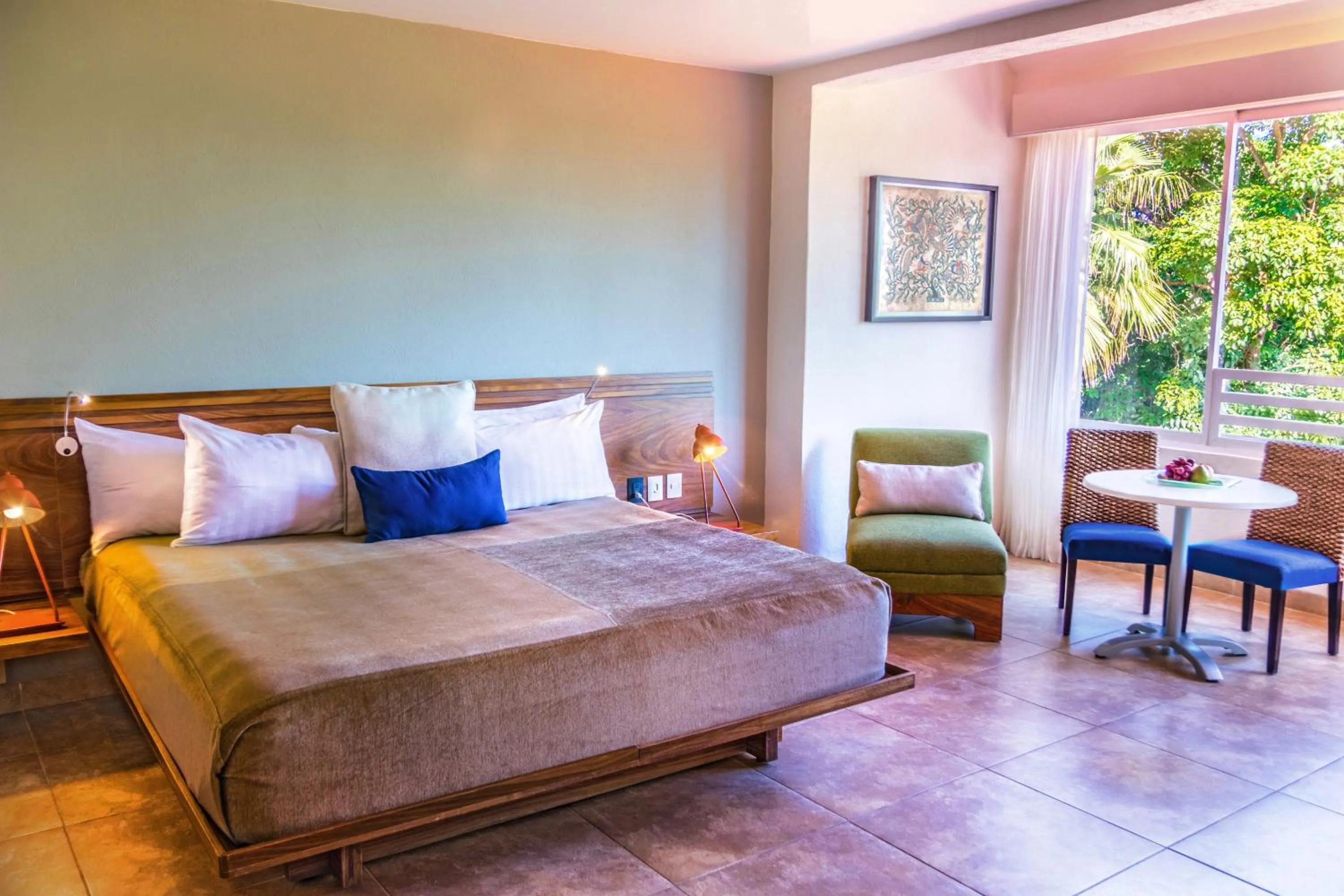 Bed in Las Brisas Huatulco-All Inclusive