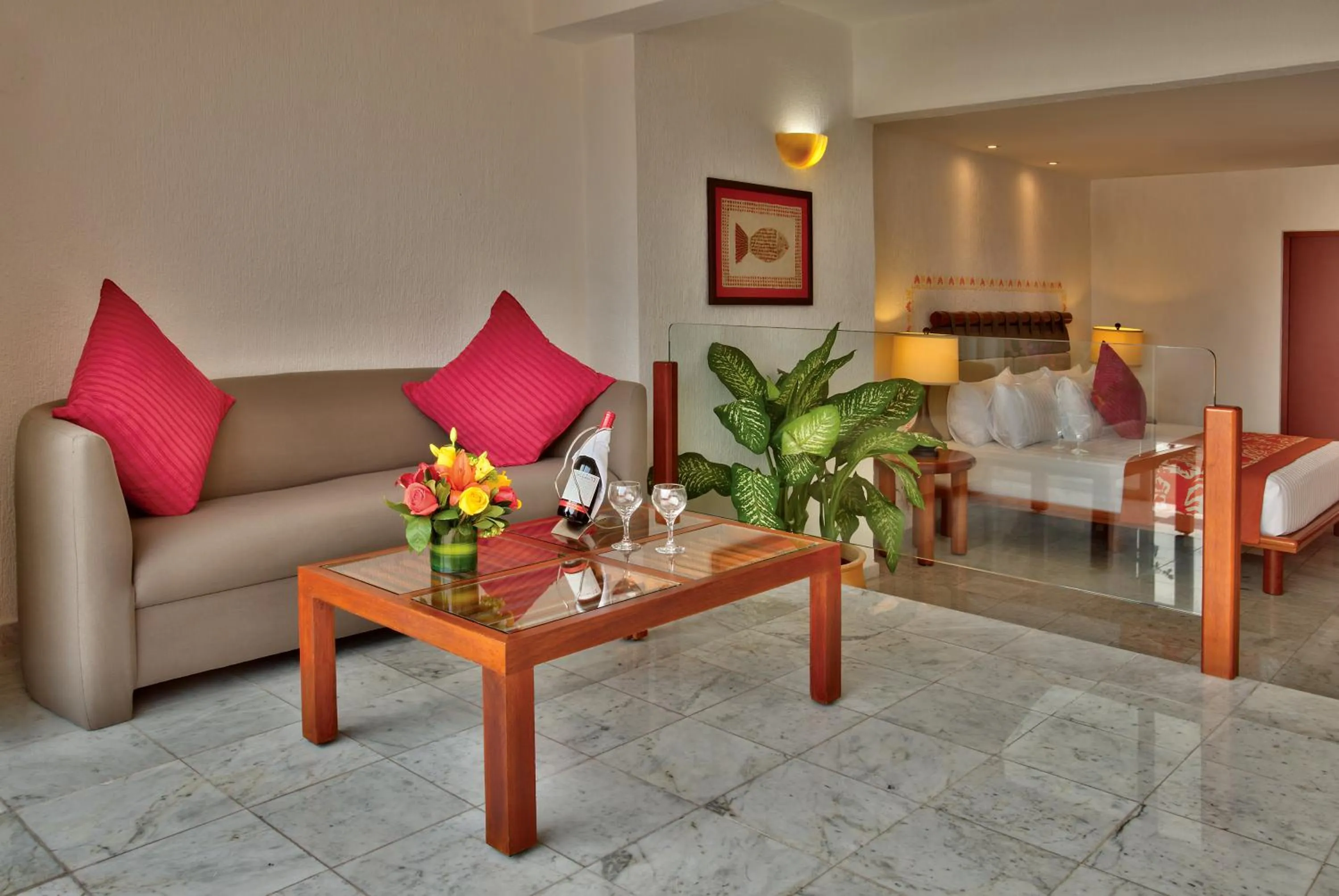 Bedroom in Las Brisas Huatulco-All Inclusive