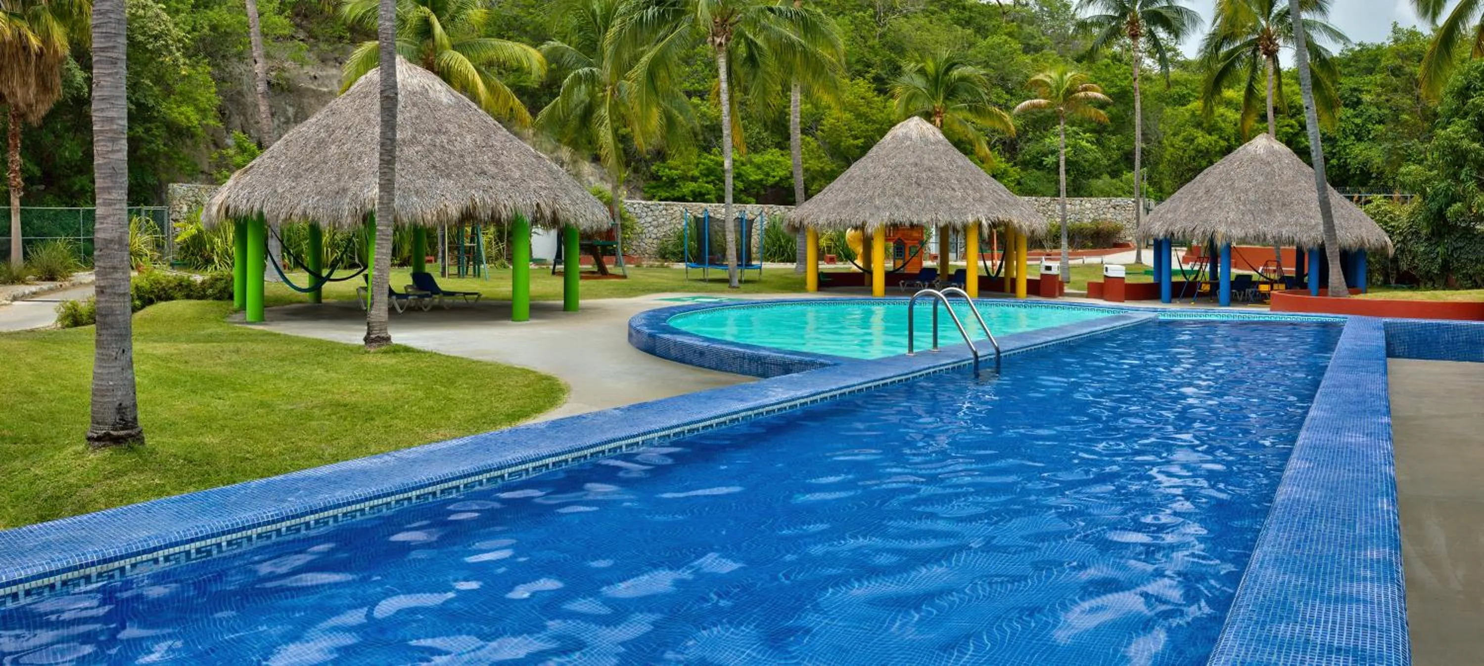 Children play ground in Las Brisas Huatulco-All Inclusive