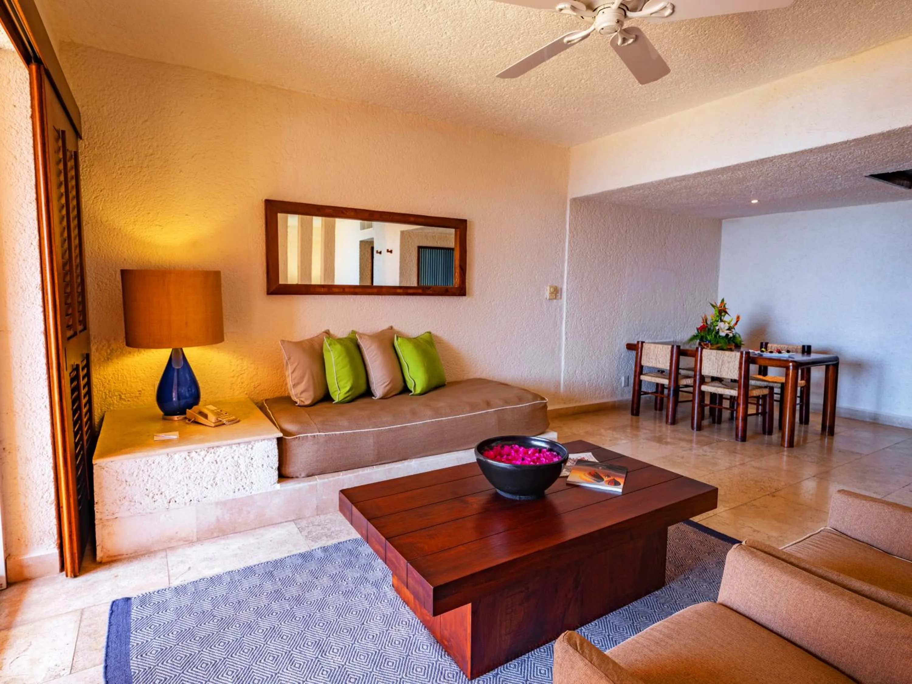 Living room in Las Brisas Ixtapa