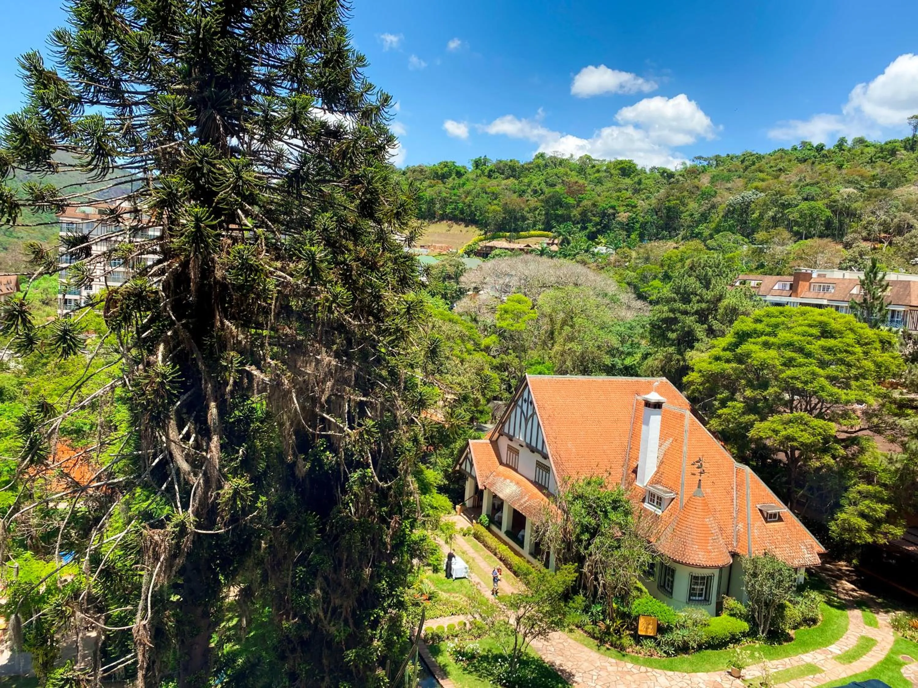 View (from property/room) in Apart-hotel Granja Brasil Itaipava