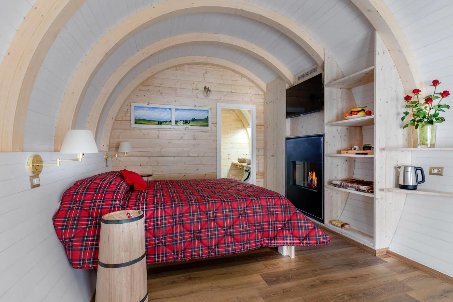Junior Suite with Mountain View in Glamping Villaggio Parco Dei Castagni 4 stelle