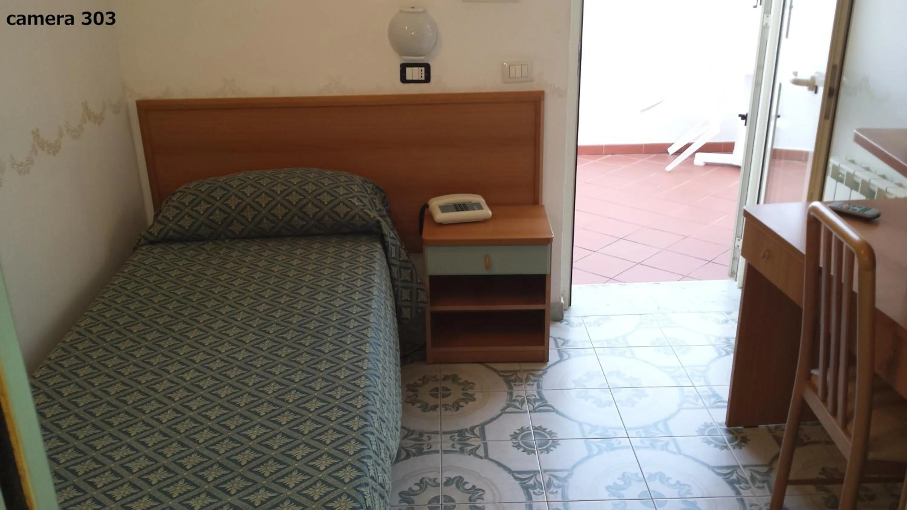 Bed in Hotel Castiglione