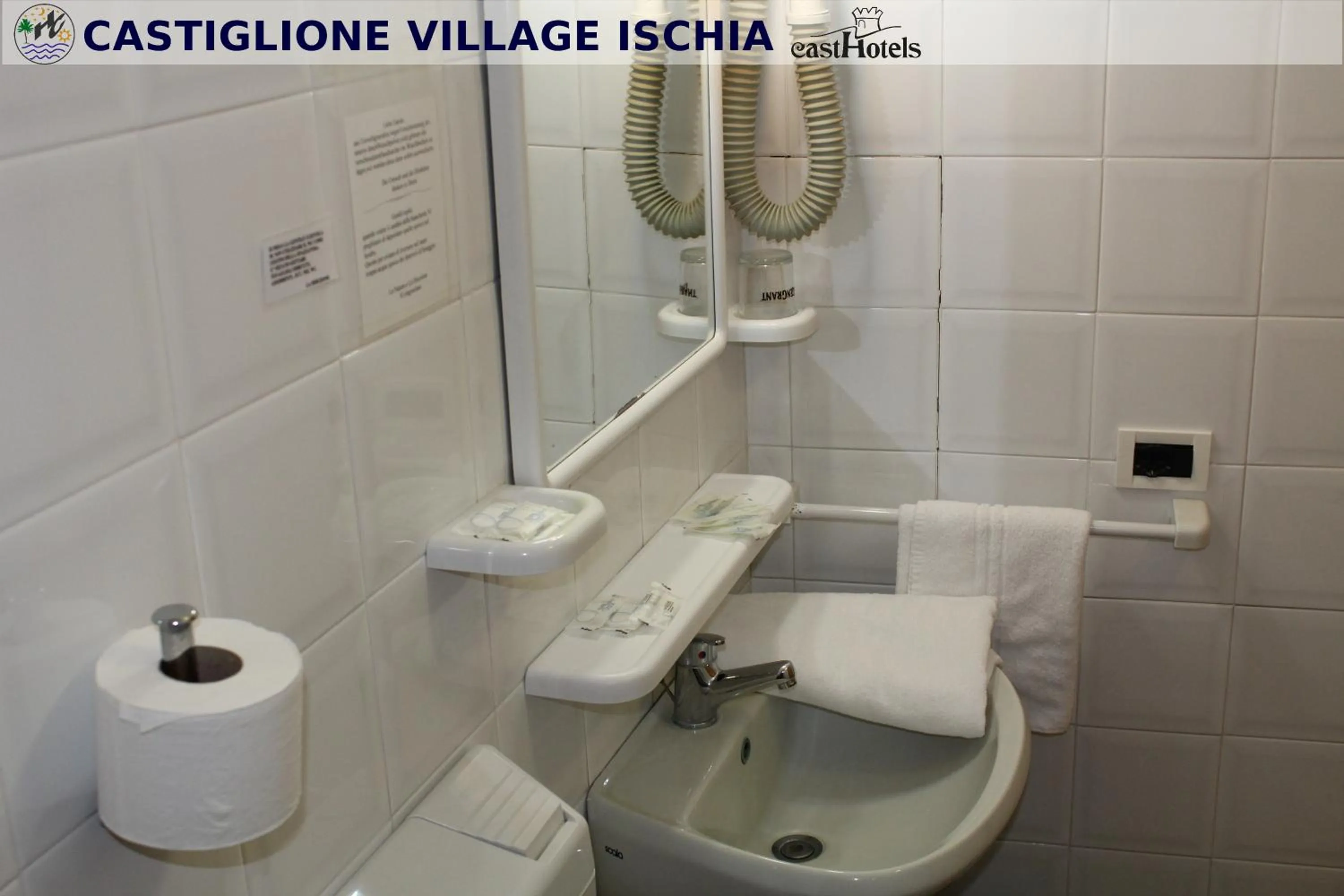 Bathroom in Hotel Castiglione