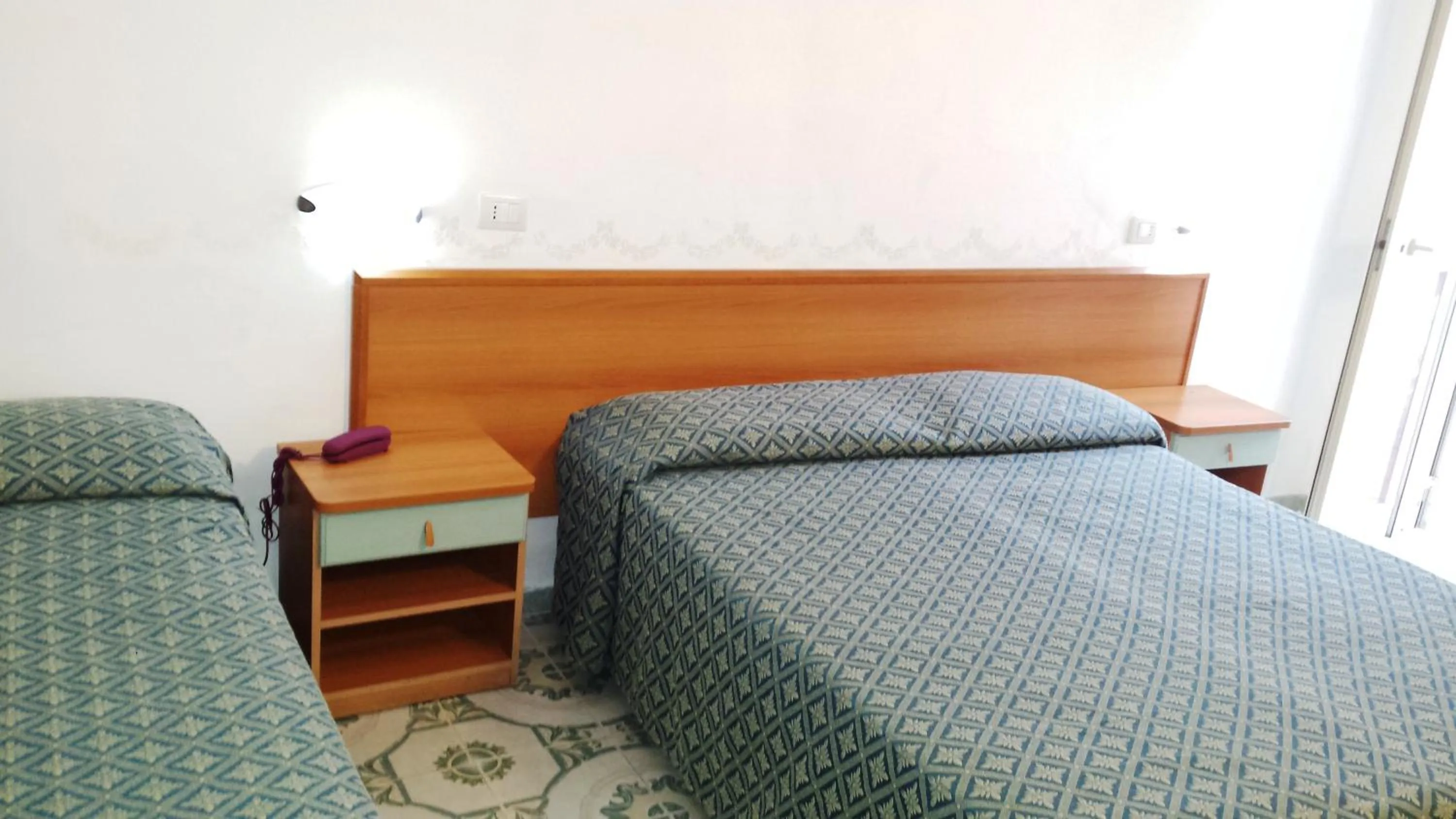 Bed in Hotel Castiglione