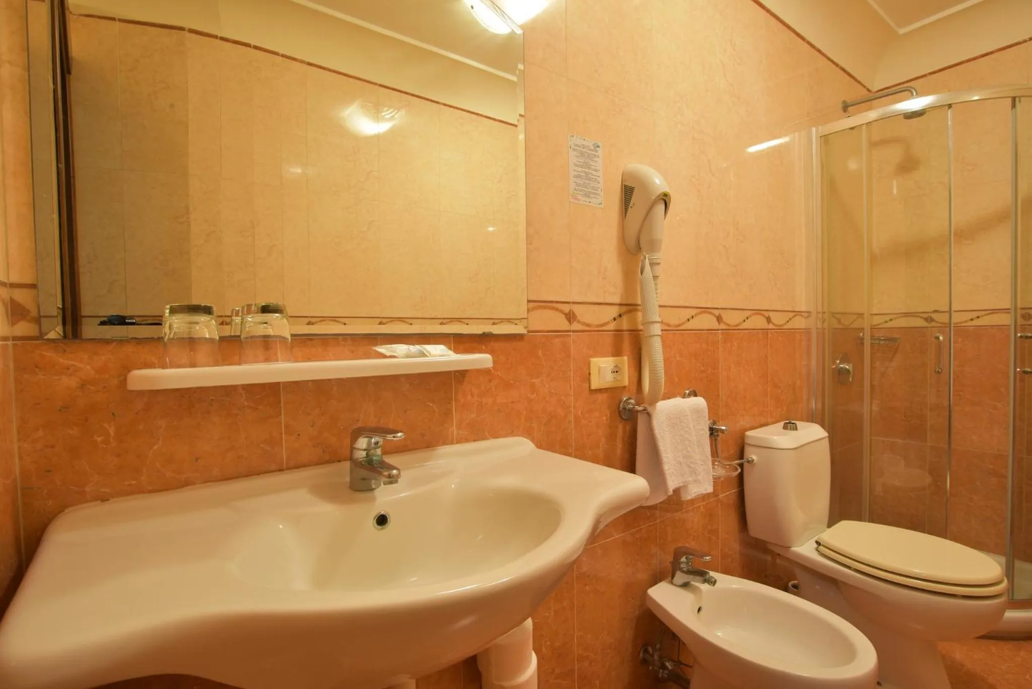 Bathroom in Casthotels Punta del Sole Terme