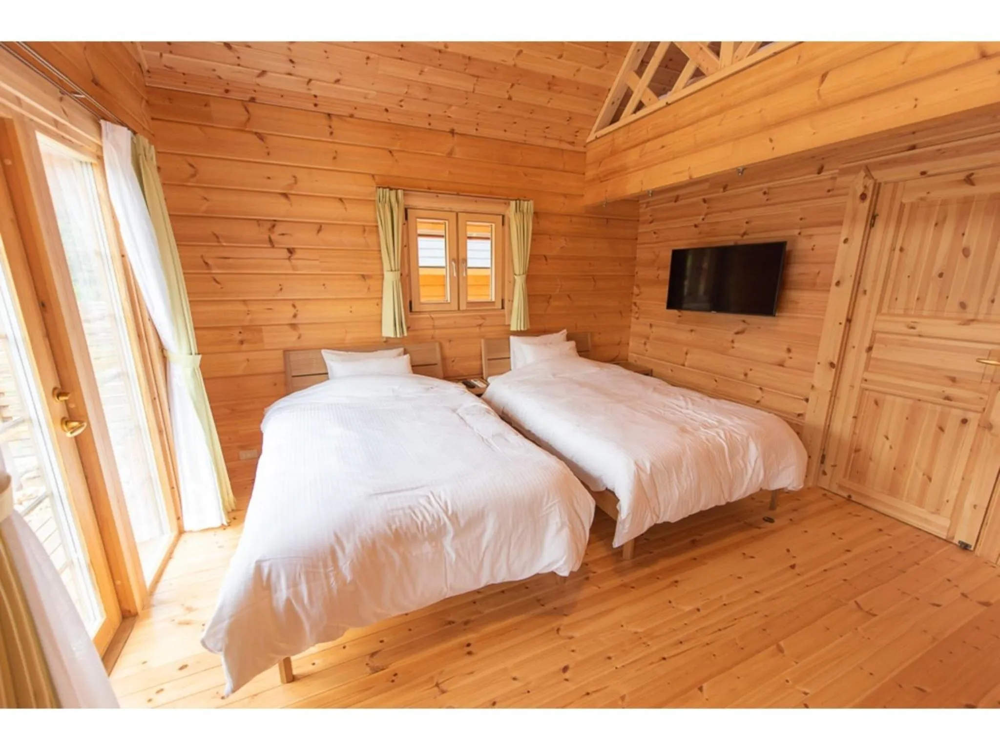 Bed in Lagasis Ishigaki Nosako Villa - Vacation STAY 74548v