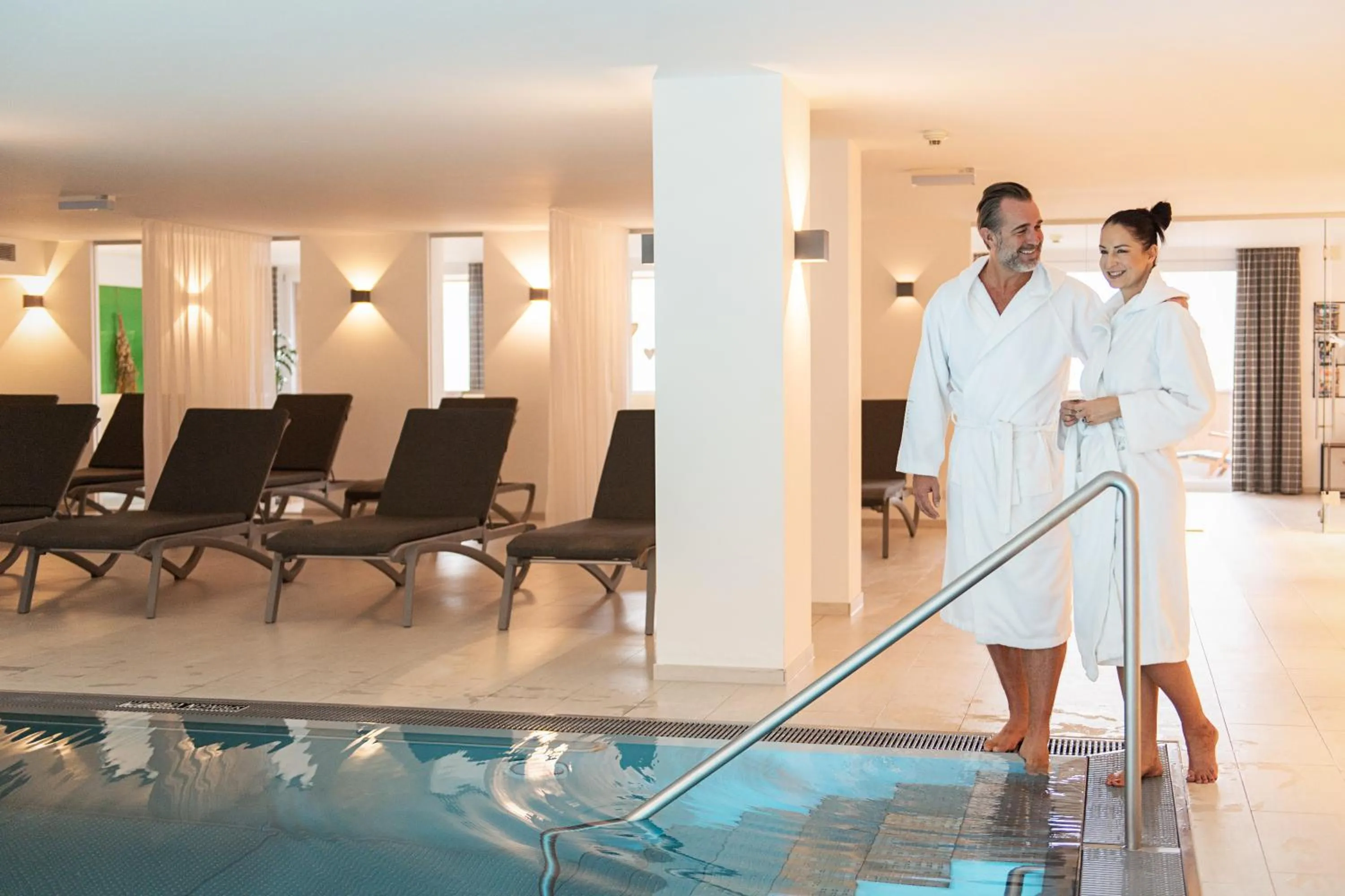 People in Kräuter & Spa-Hotel Das Schäfer - Adults only