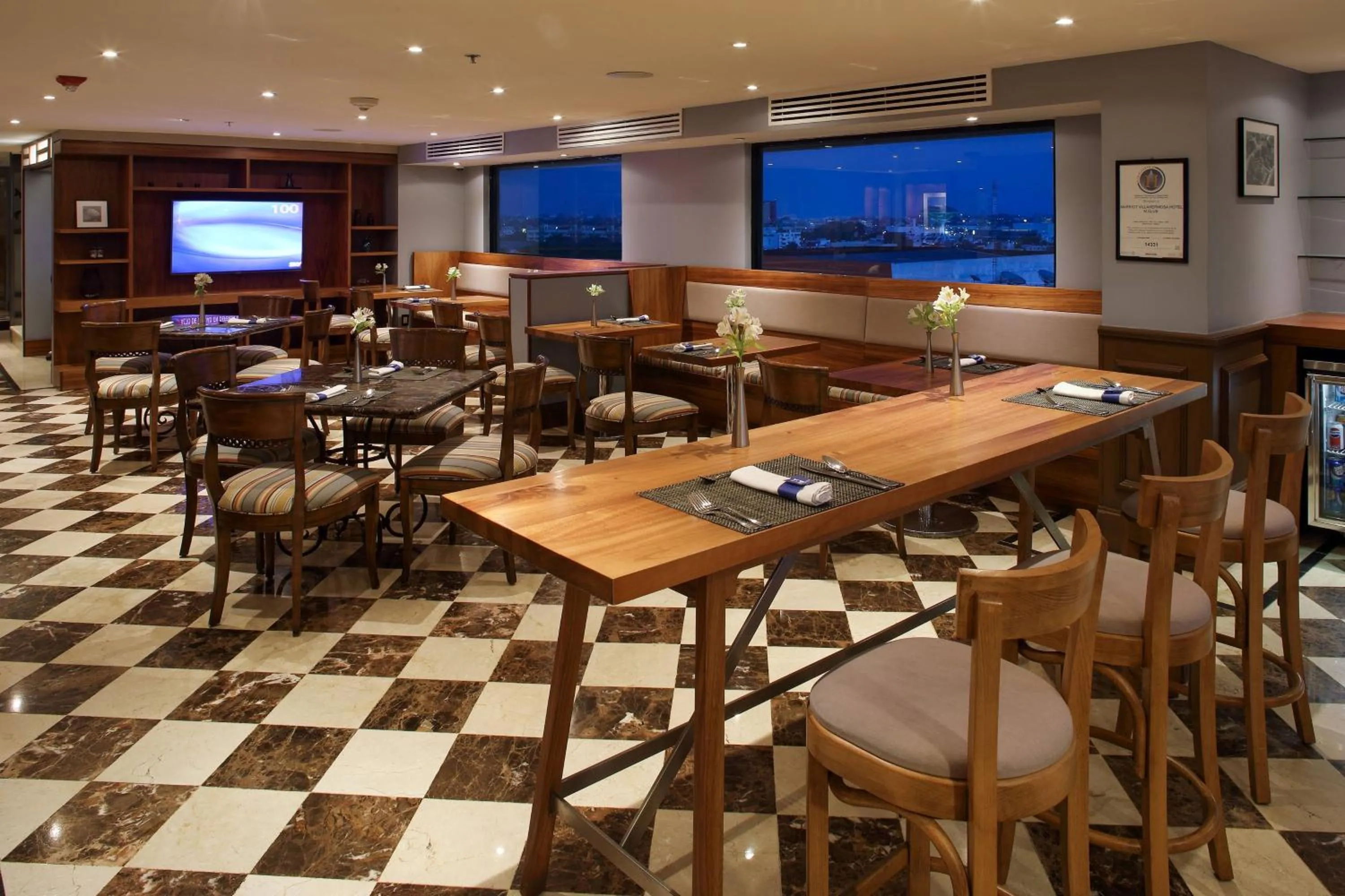 Lounge or bar in Villahermosa Marriott Hotel