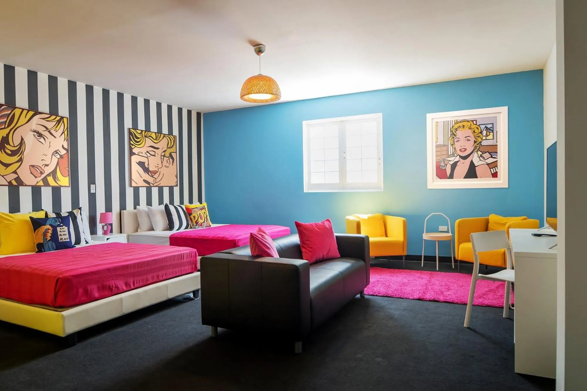 Bed in The Fox Hotel