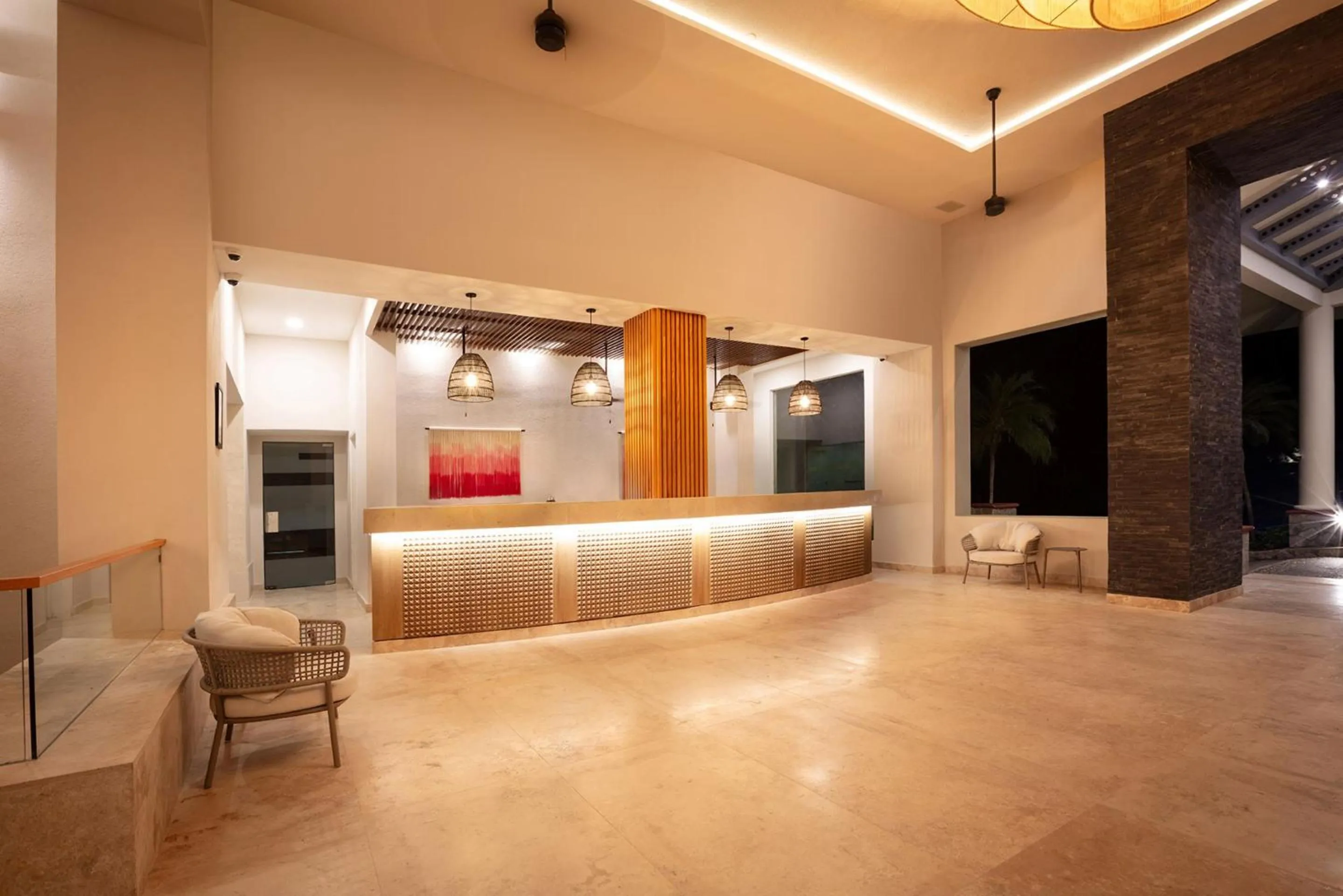 Lobby or reception in Camino Real Acapulco Diamante