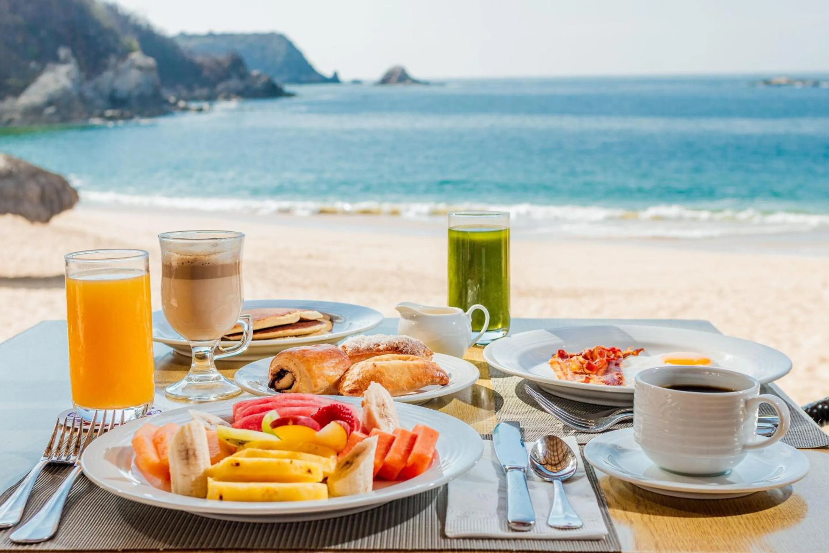 Breakfast in Camino Real Zaashila Huatulco