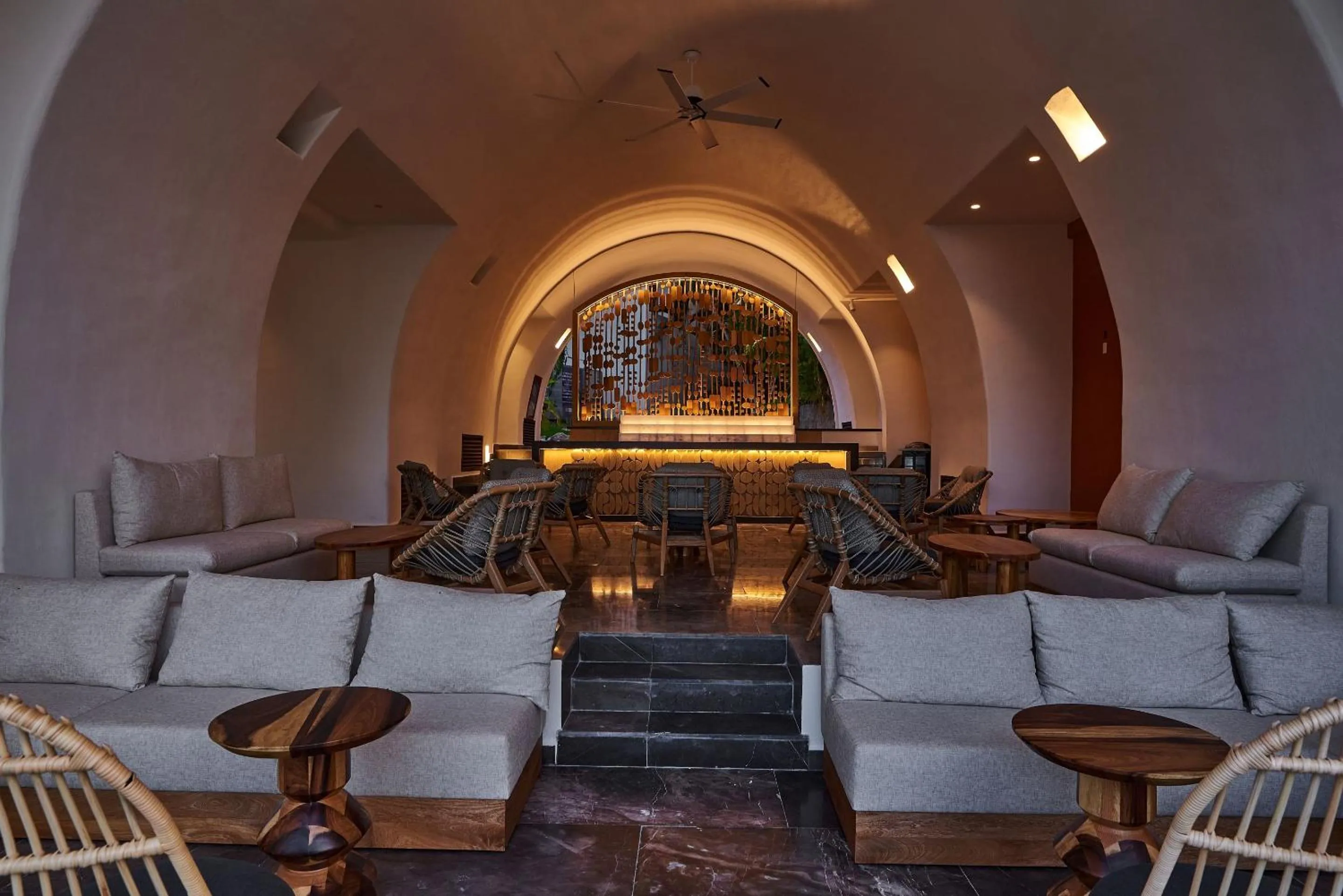 Lounge or bar in Camino Real Zaashila Huatulco