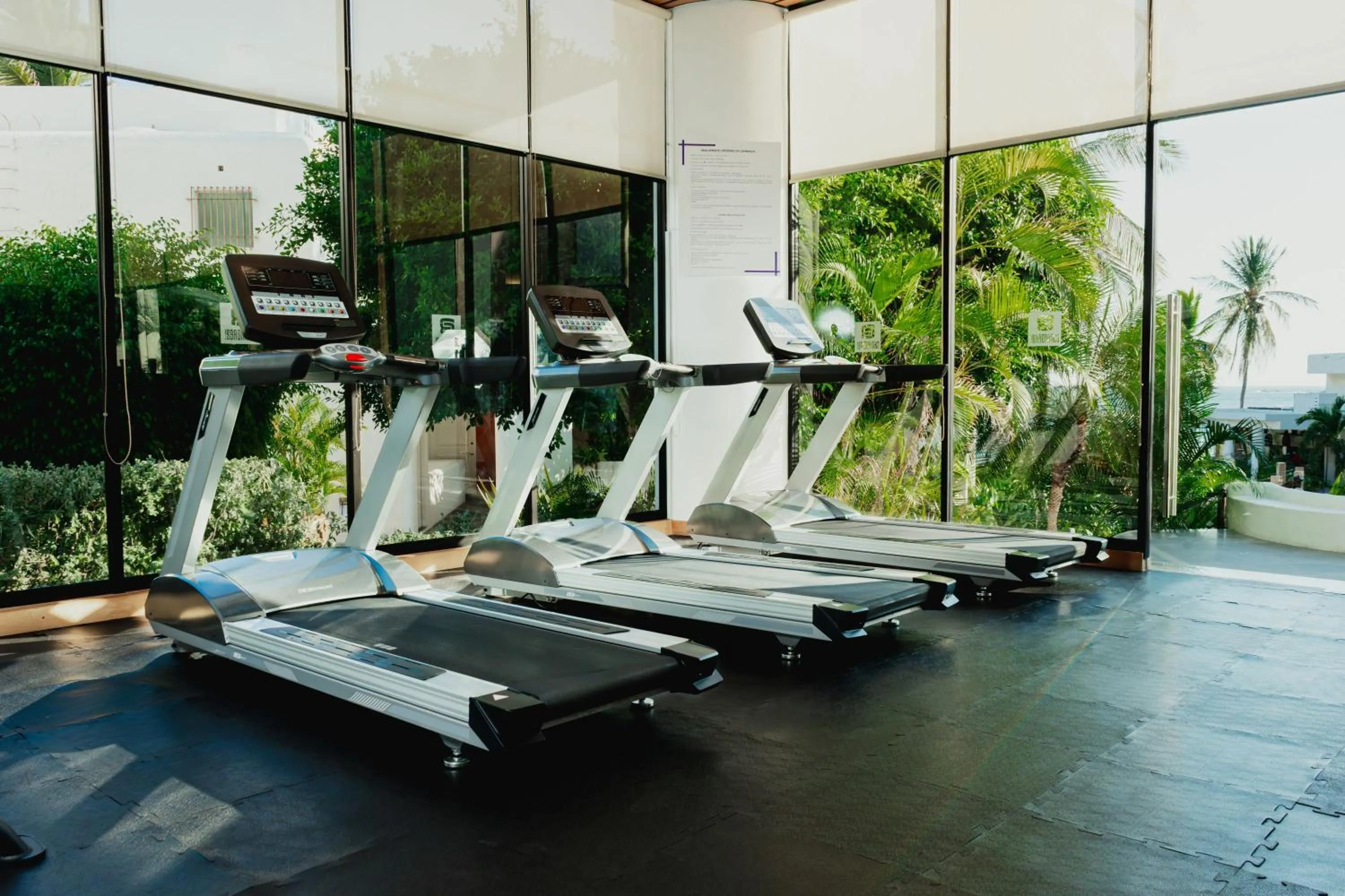 Fitness centre/facilities in Camino Real Zaashila Huatulco