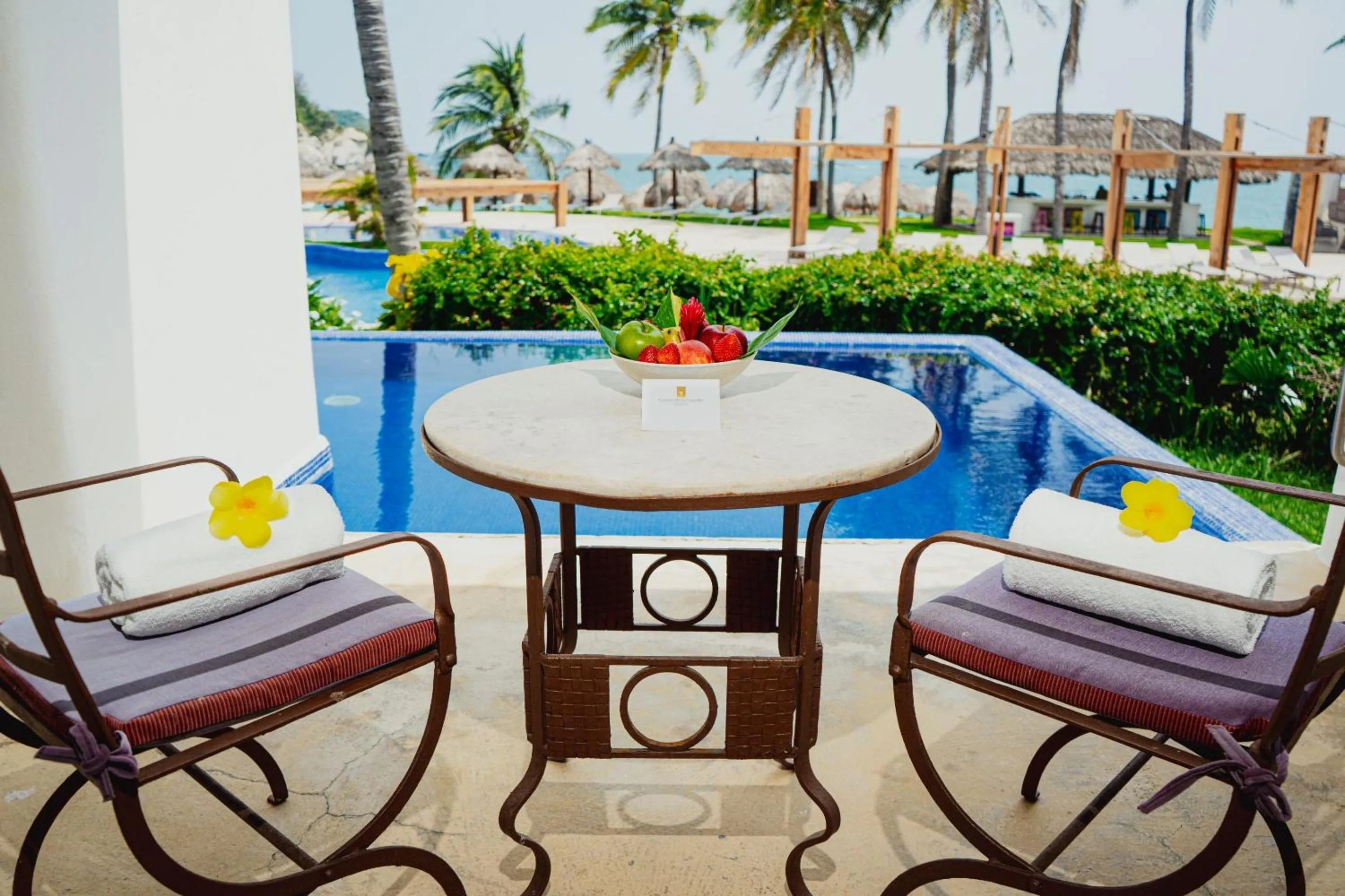 Swimming pool in Camino Real Zaashila Huatulco