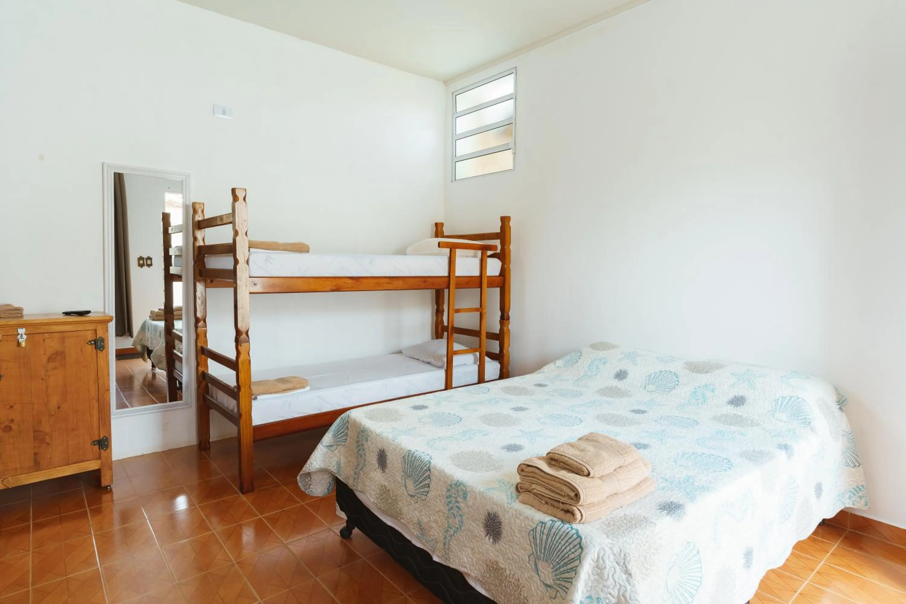 Bed in Pousada Vista da Pedra