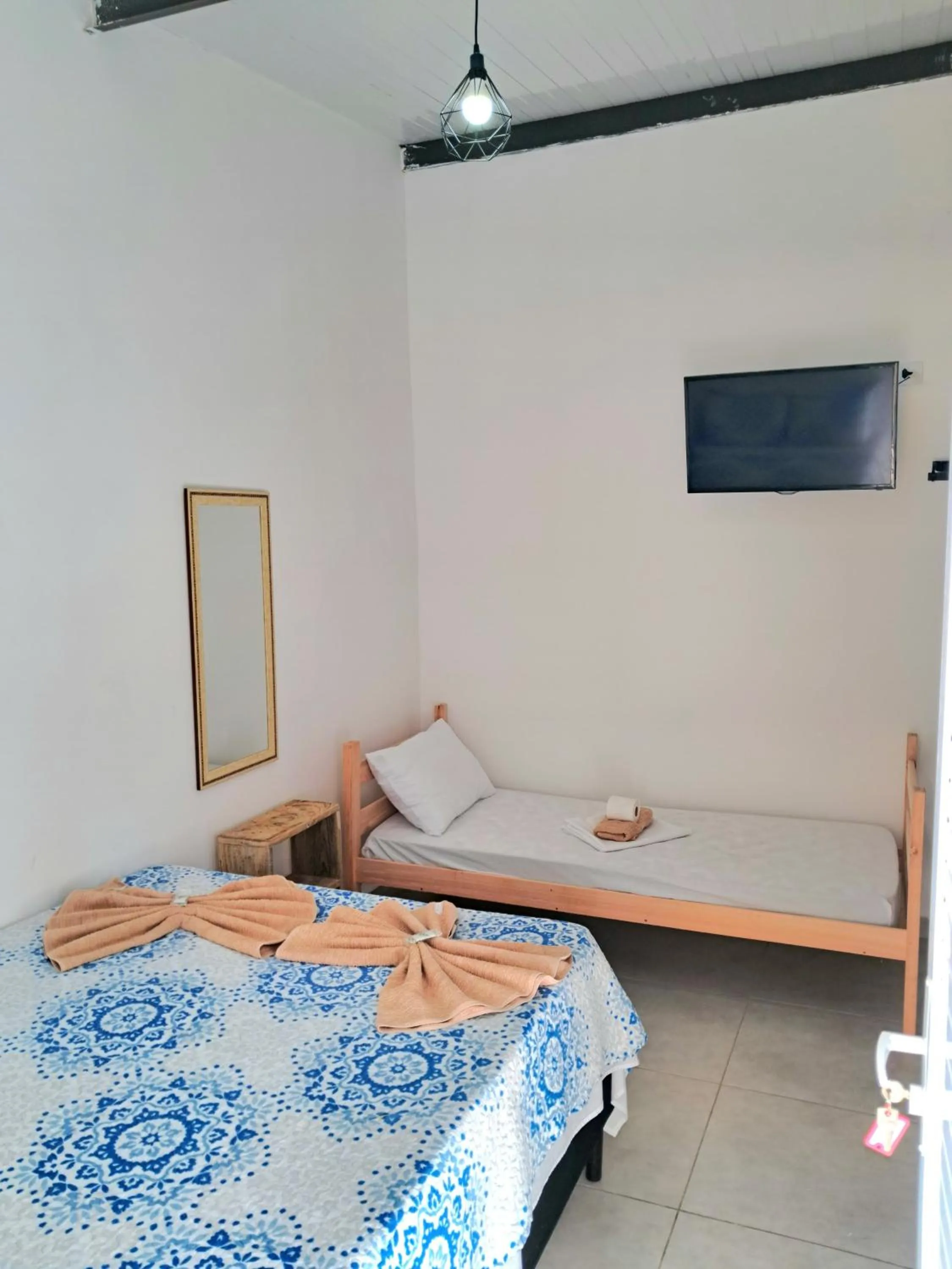 Bed in Pousada Vista da Pedra