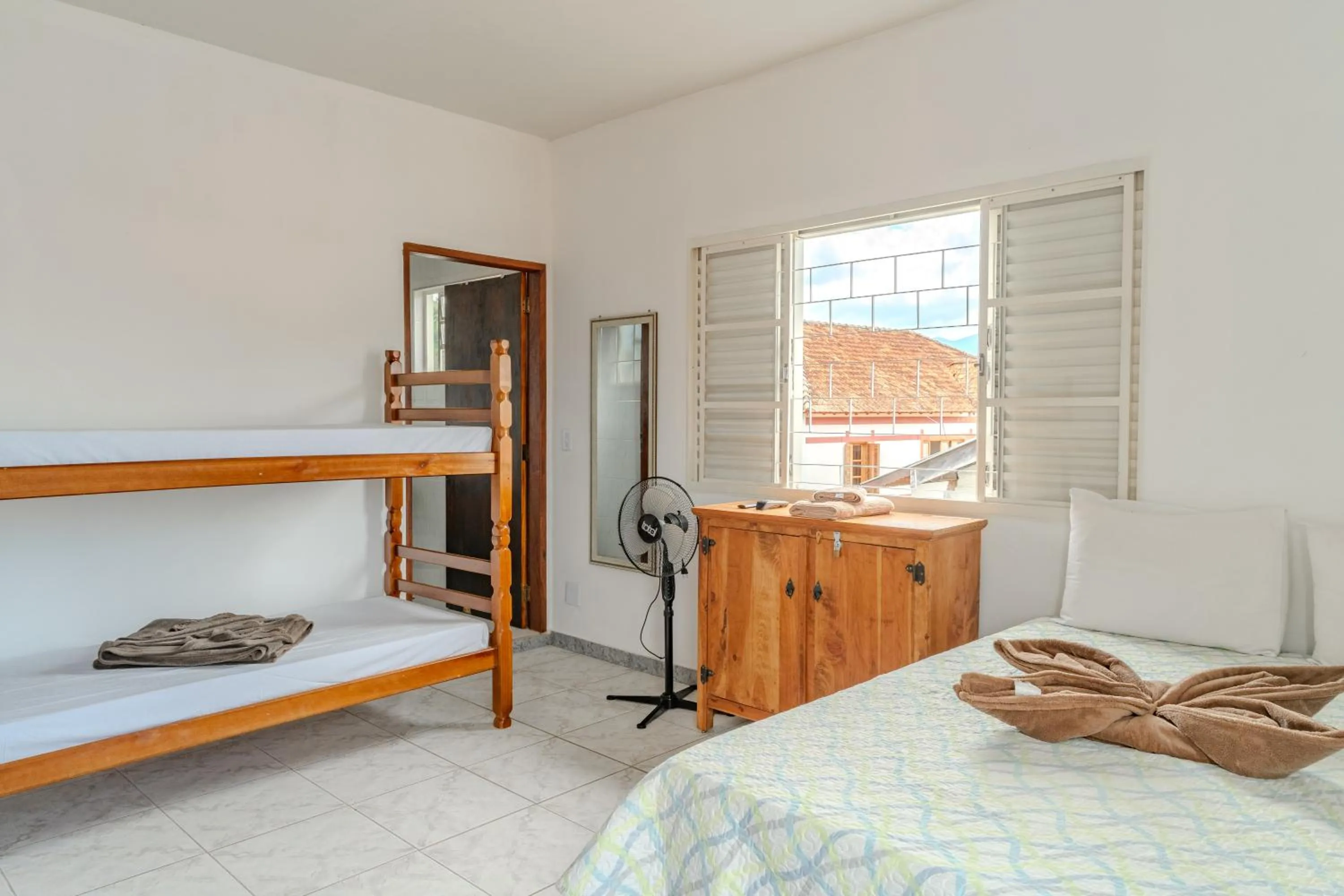 Bed in Pousada Vista da Pedra