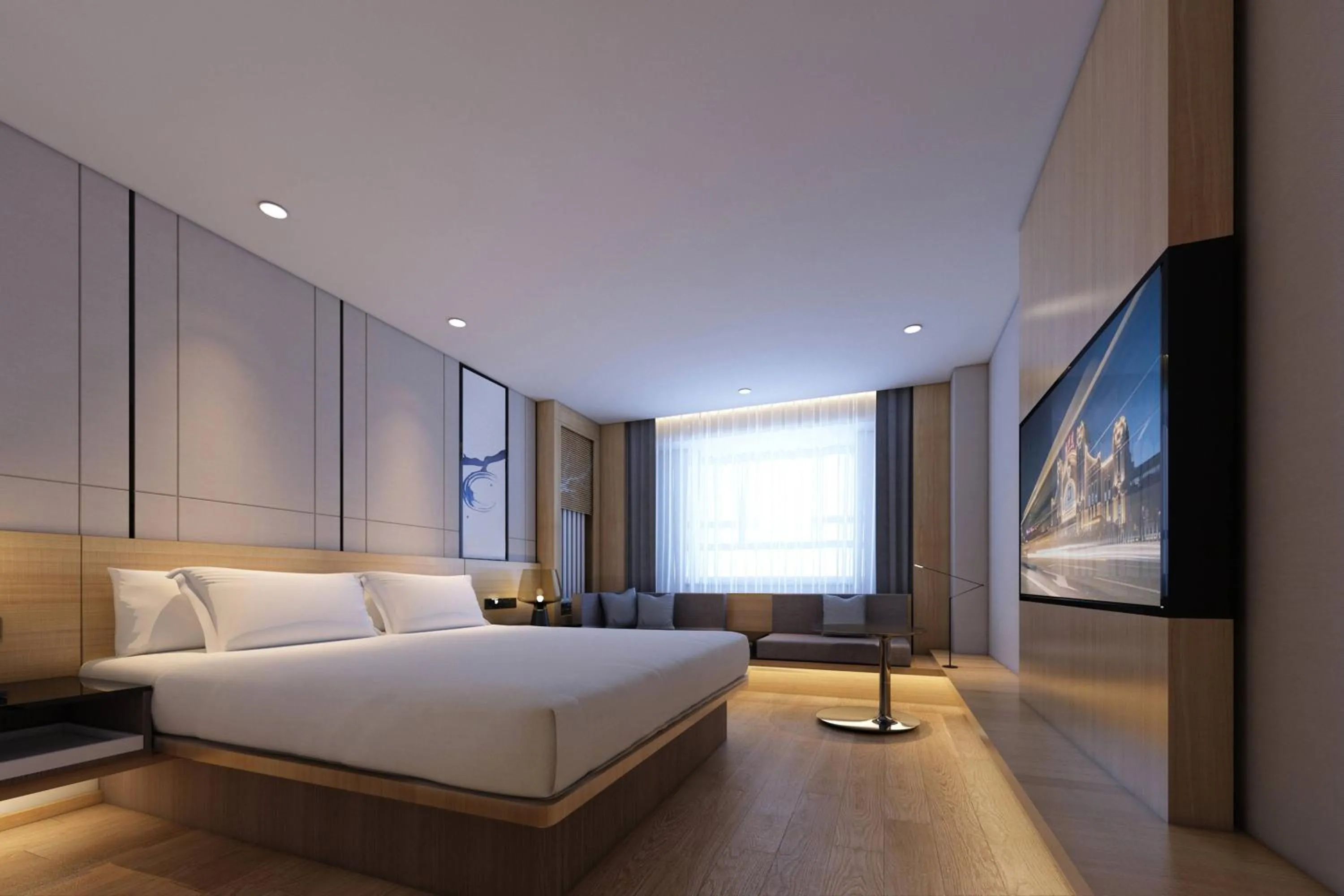 Photo of the whole room, Bed in Fairfield by Marriott Harbin Downtown