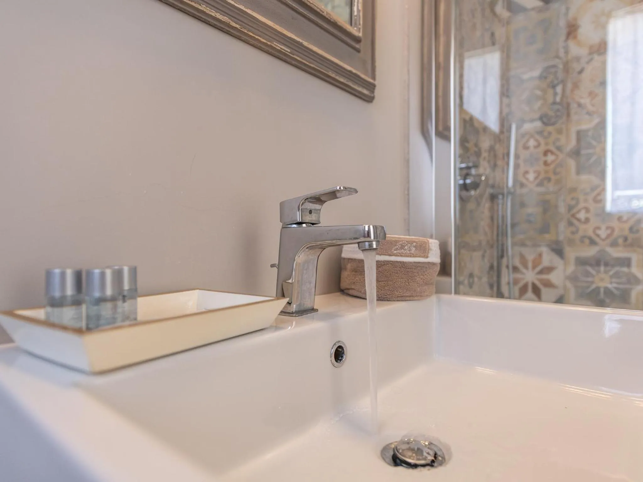 Bathroom in Panoramic Studio Carloforte