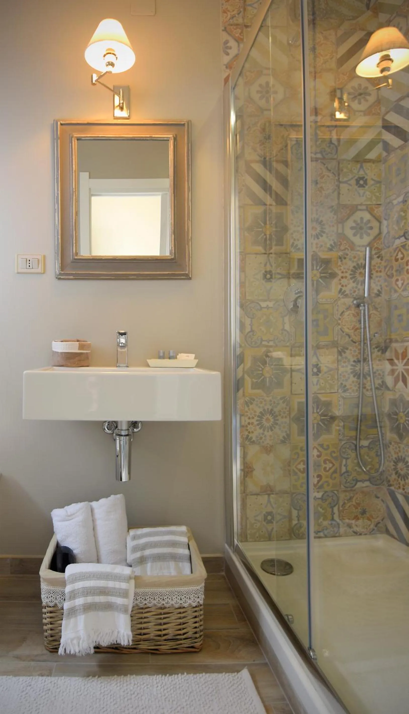 Bathroom in Panoramic Studio Carloforte