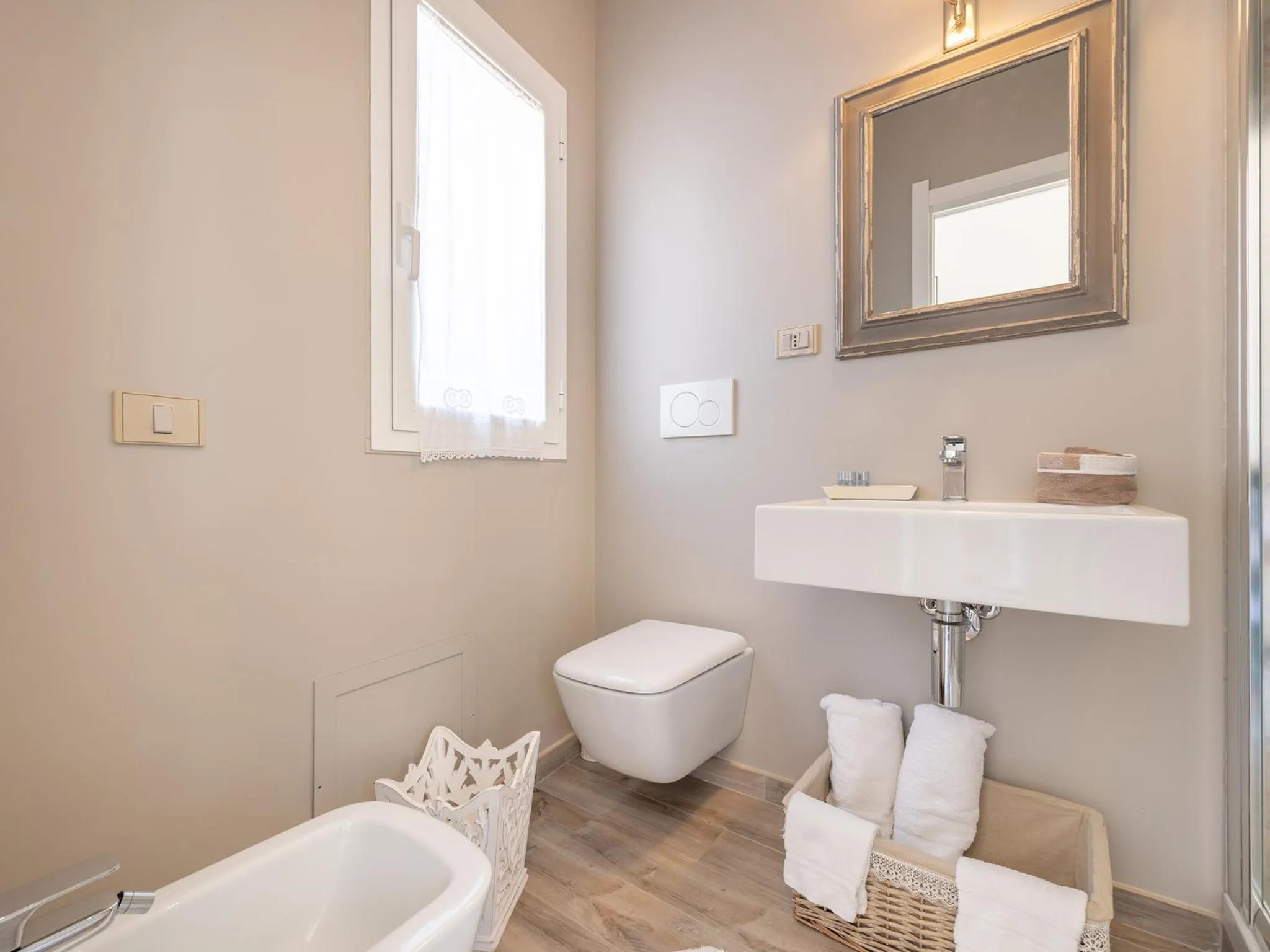 Bathroom in Panoramic Studio Carloforte