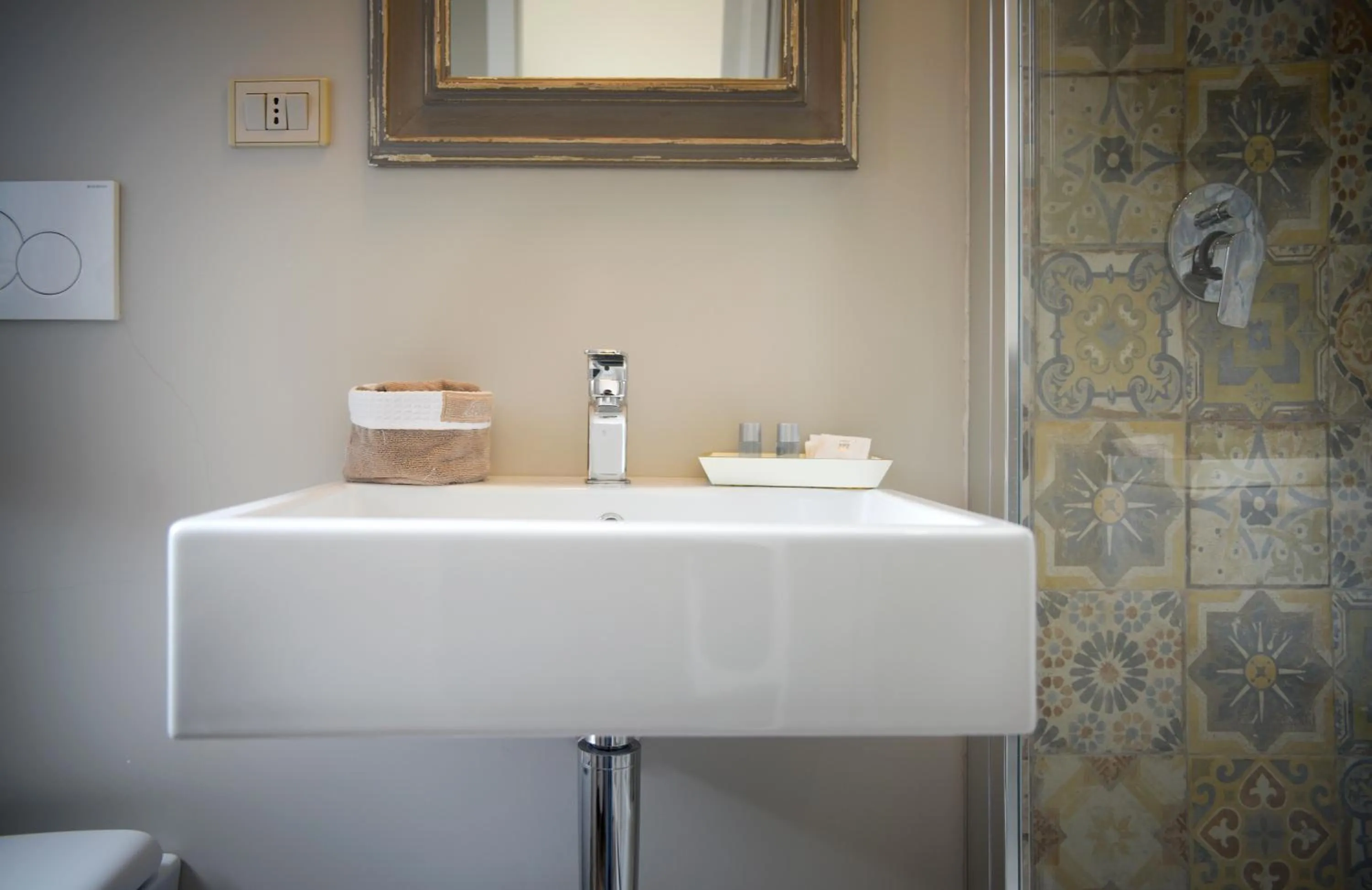 Bathroom in Panoramic Studio Carloforte