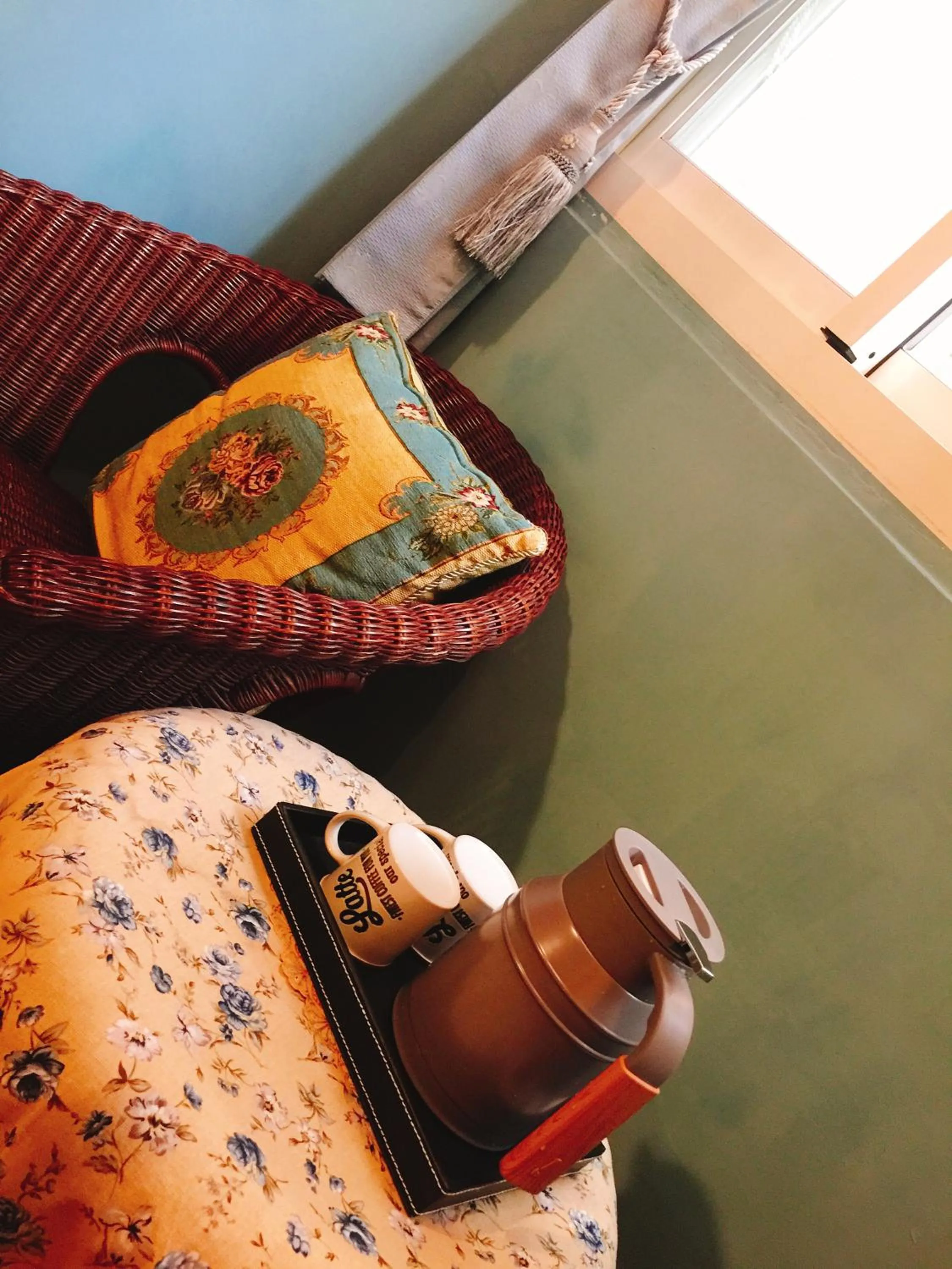 Seating area in Hope & Sea Homestay