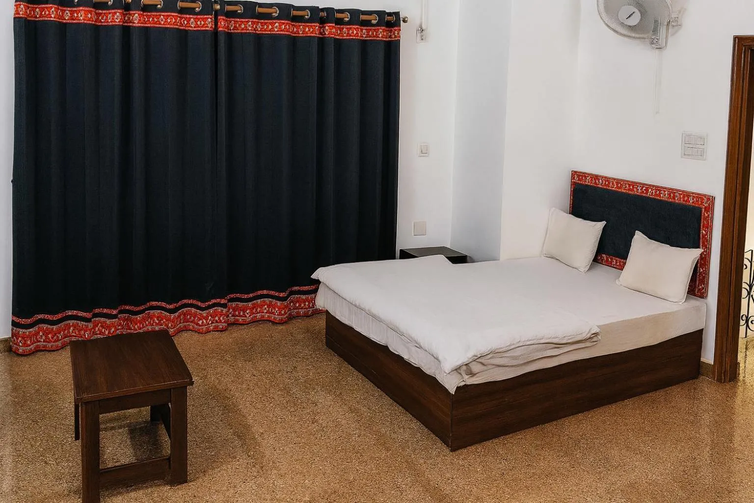Bed in Stay Guru Resort Farm Villa