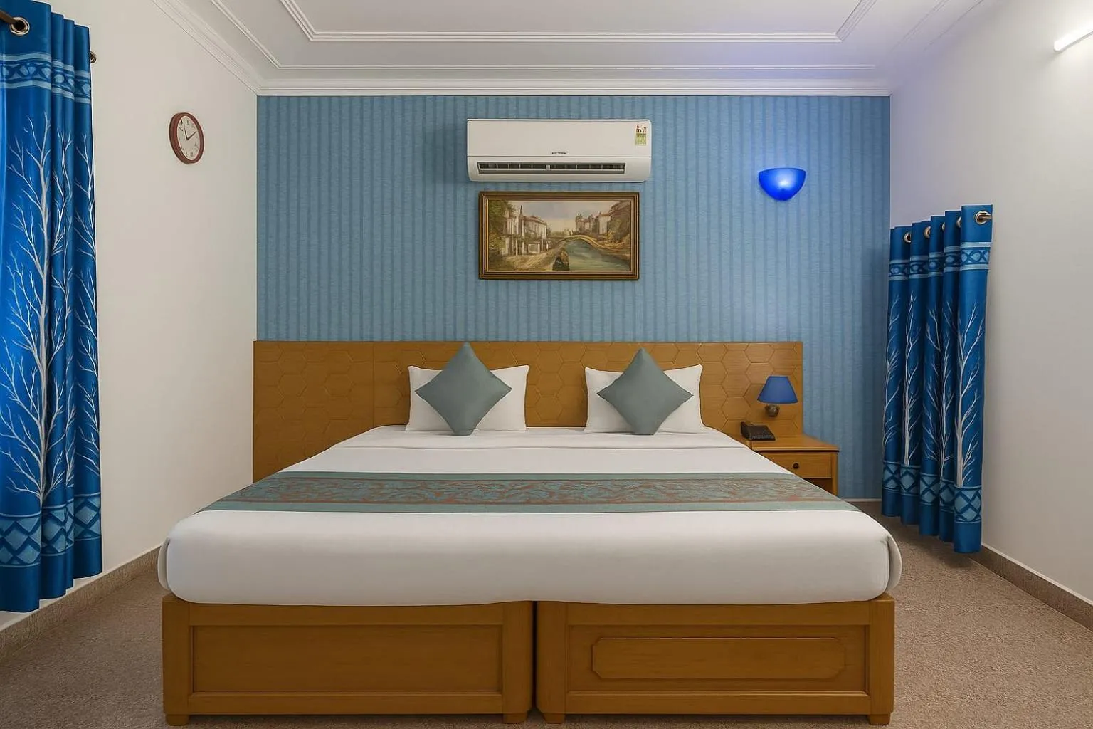 Bedroom, Bed in Stay Guru Resort Farm Villa