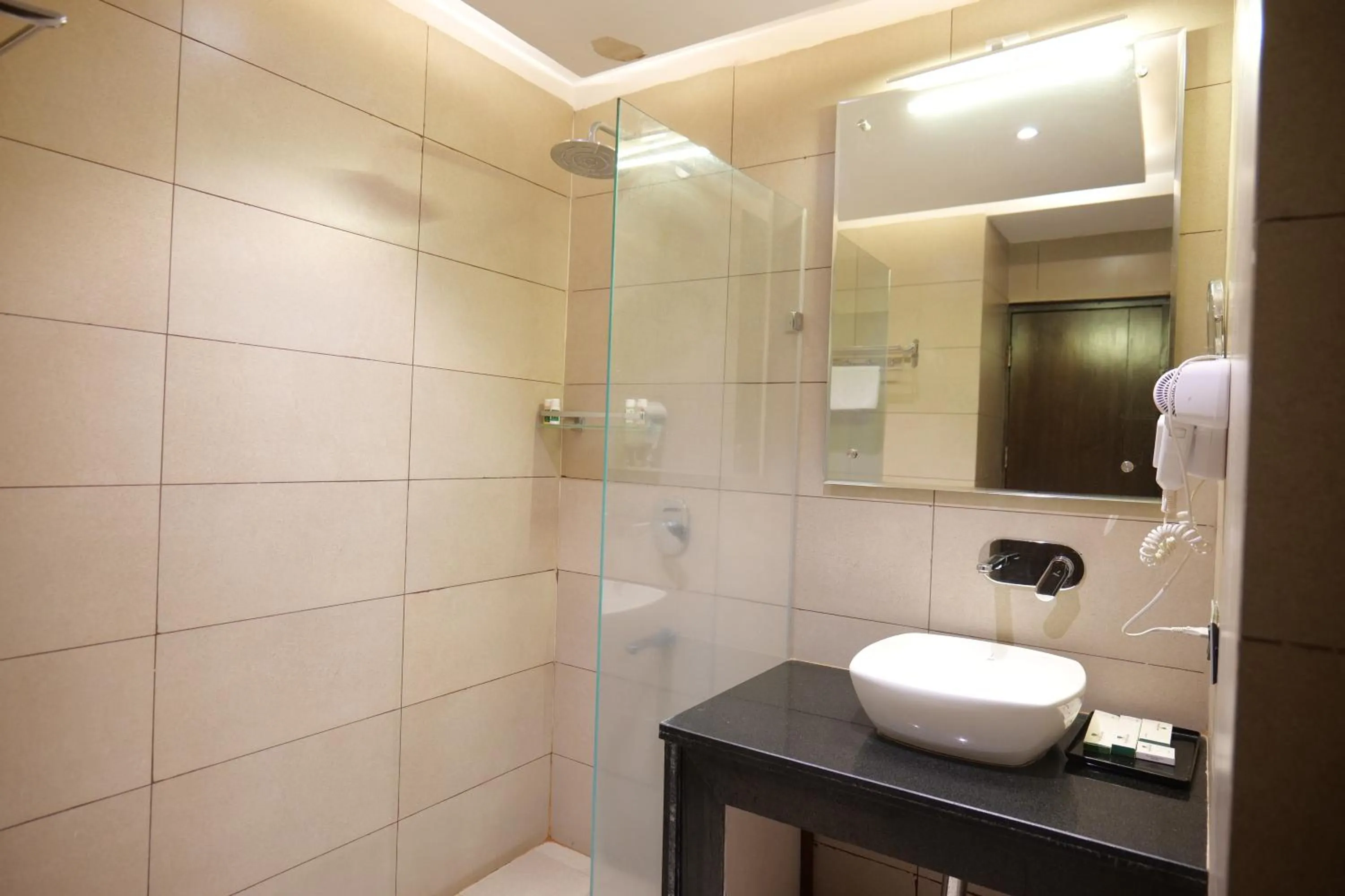 Shower in The Emerald Grand