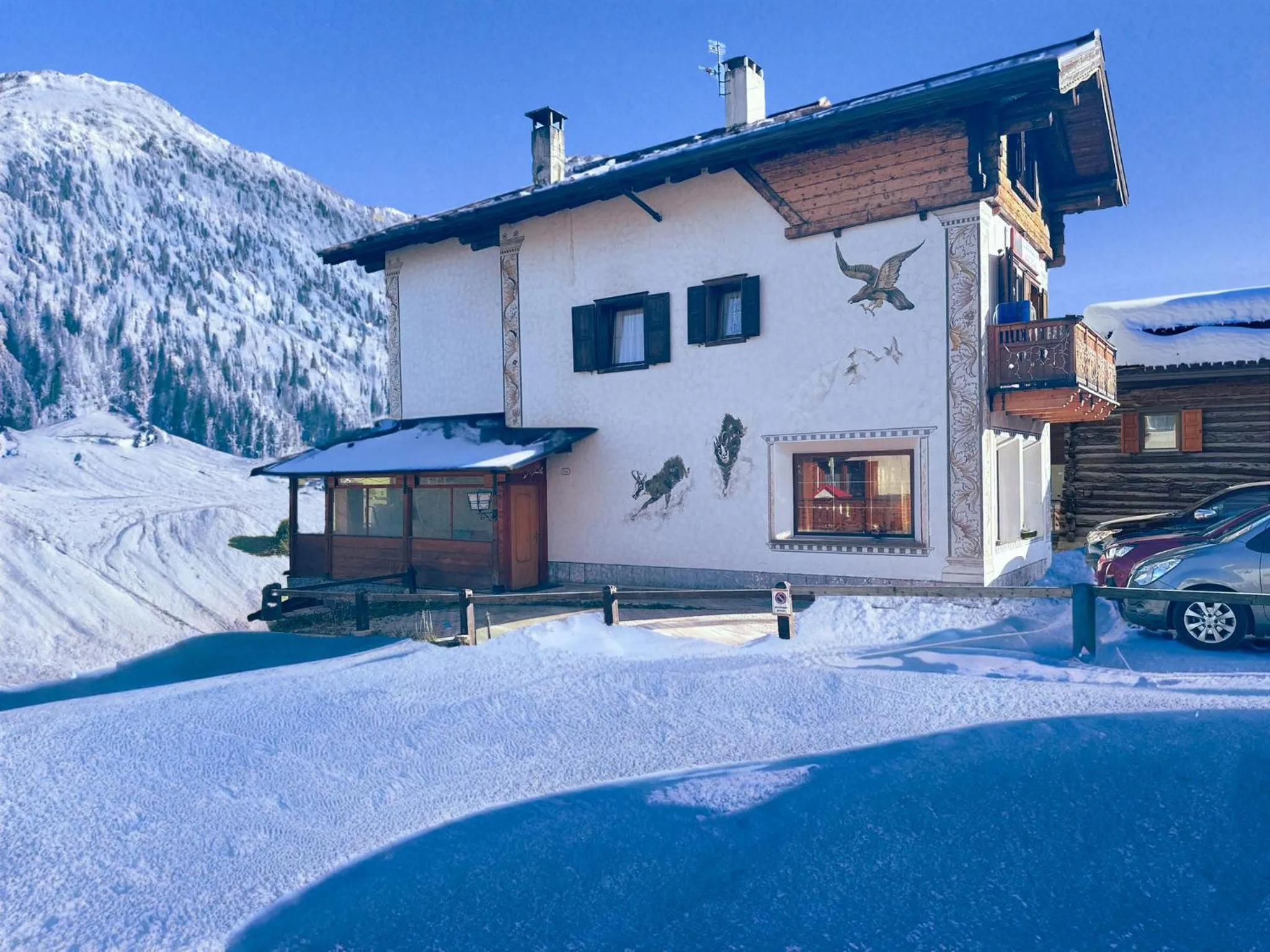 Property building in Hotel Aquila