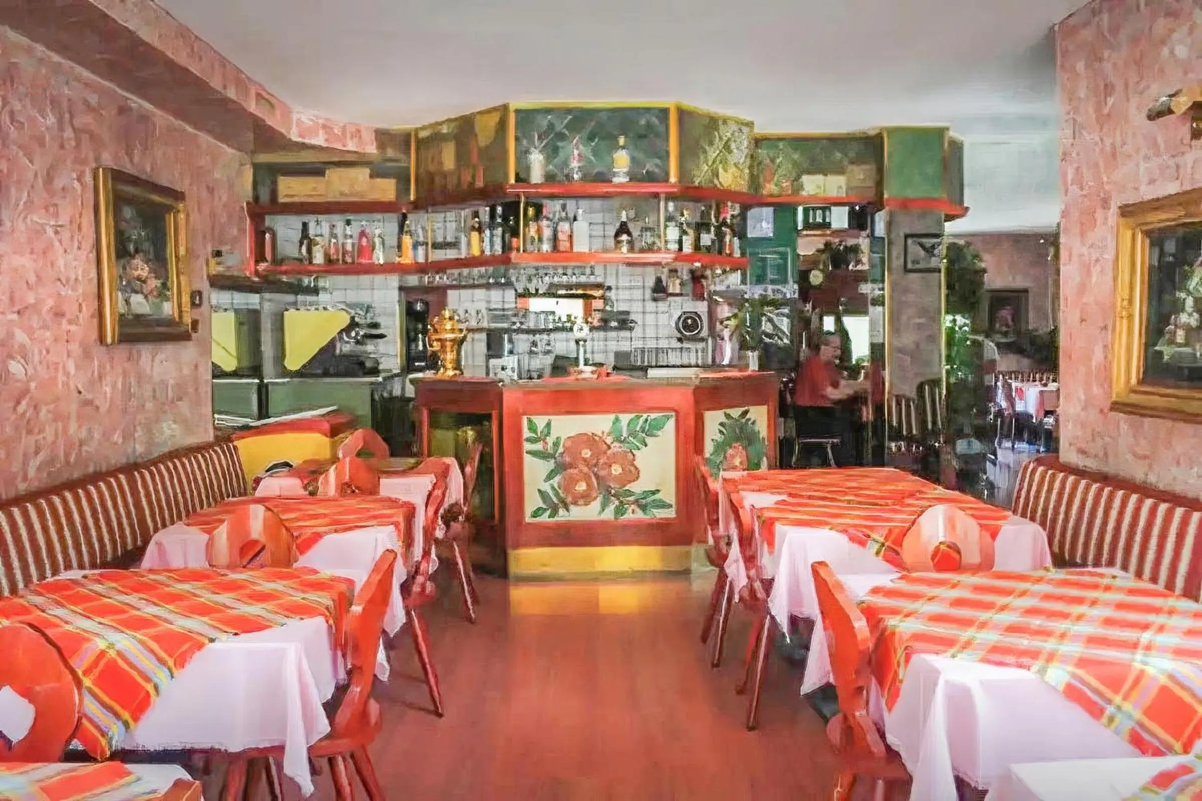 Lounge or bar in Hotel Aquila