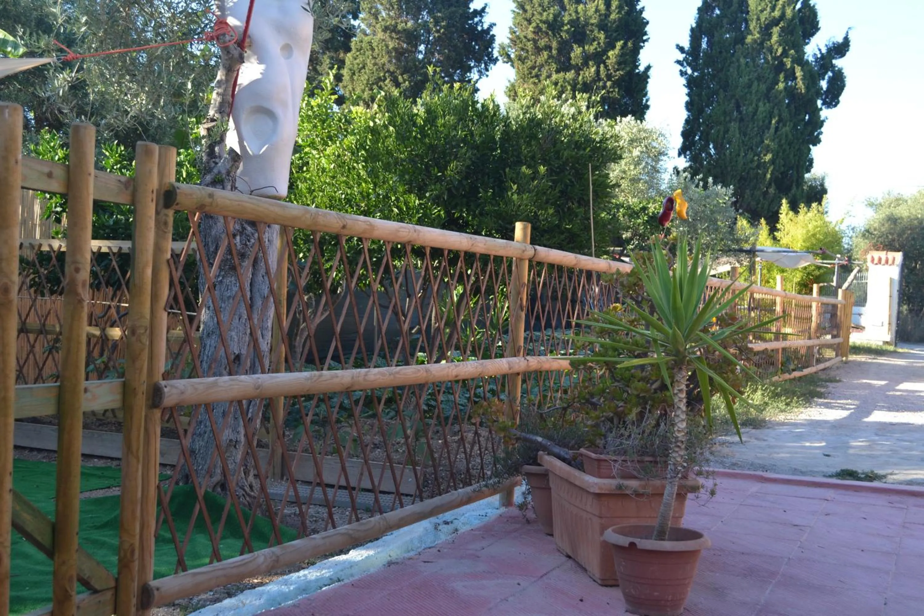 Garden in B&B l'Antropologo