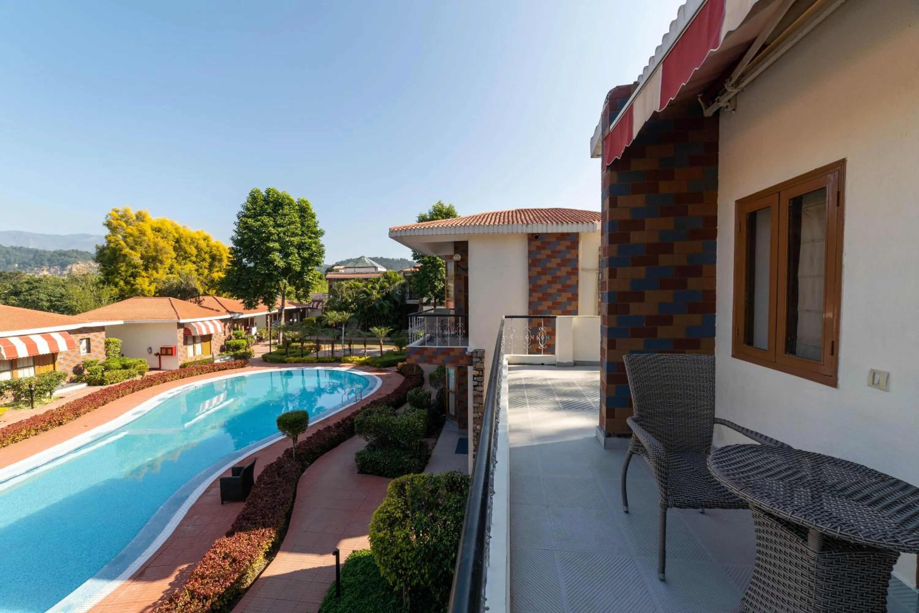 View (from property/room) in Country Inn Tarika Riverside Resort Jim Corbett