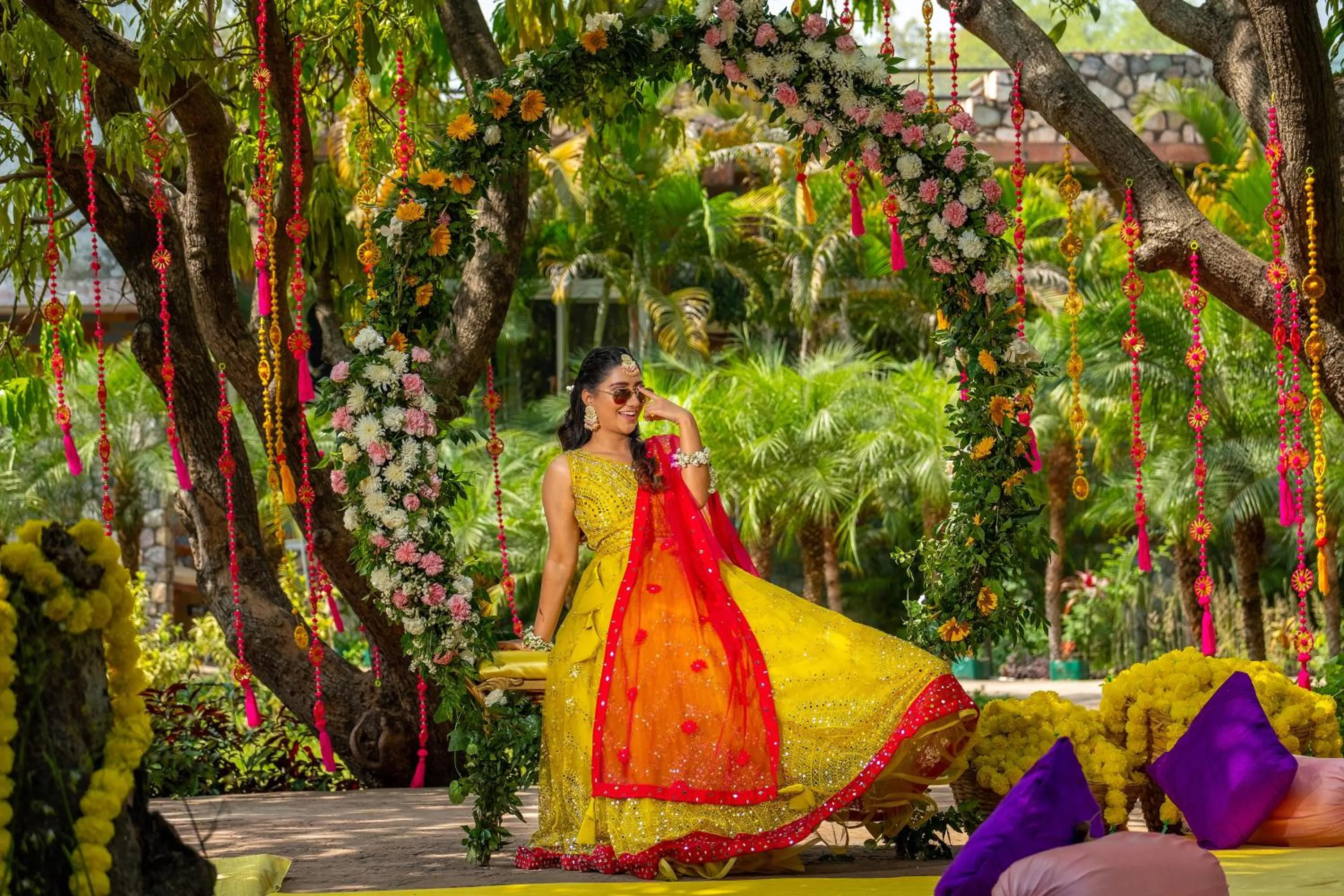 wedding in Country Inn Tarika Riverside Resort Jim Corbett