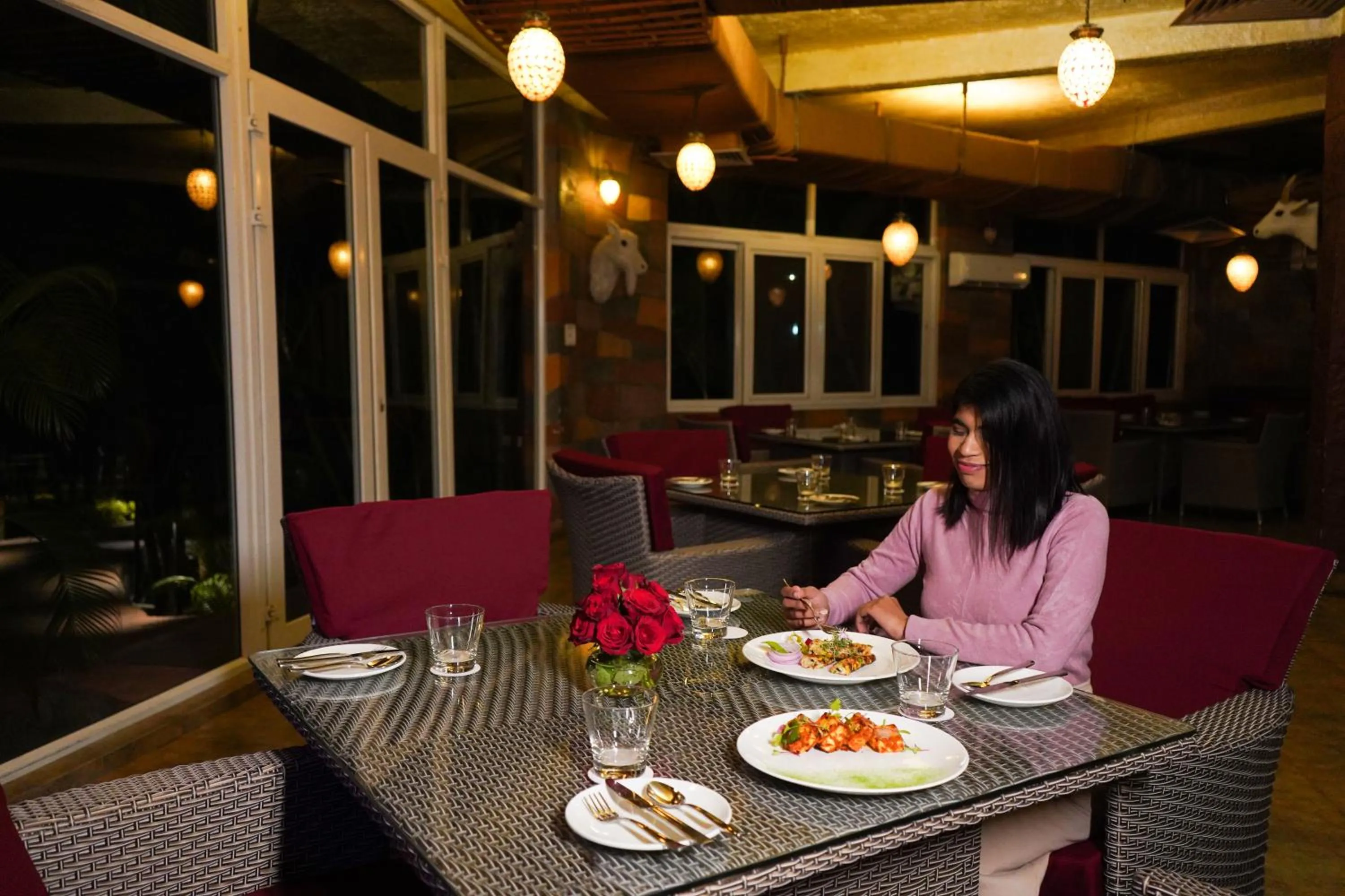 Restaurant/places to eat in Country Inn Tarika Riverside Resort Jim Corbett
