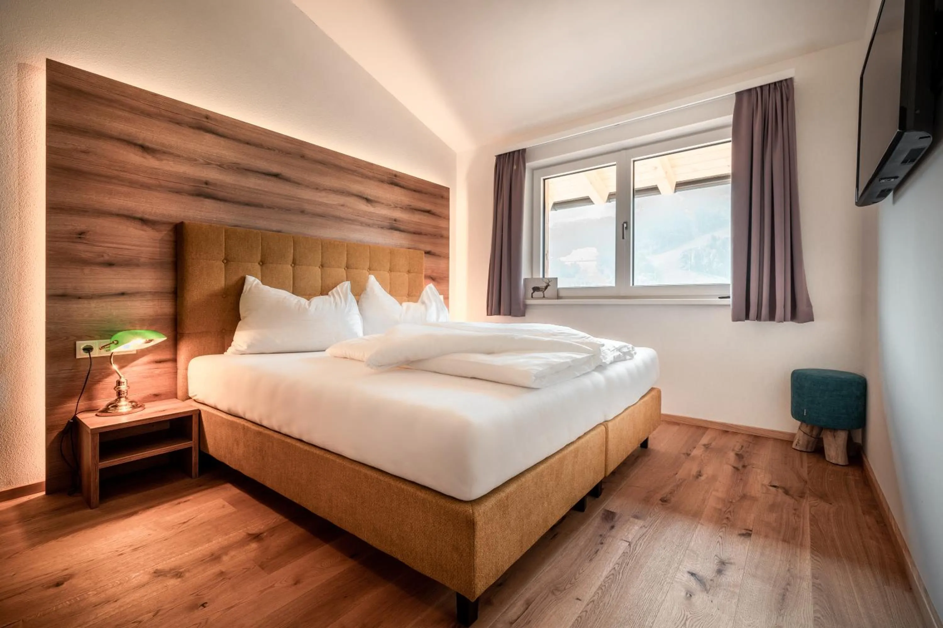 Bed in Sun Side by Schladming-Appartements