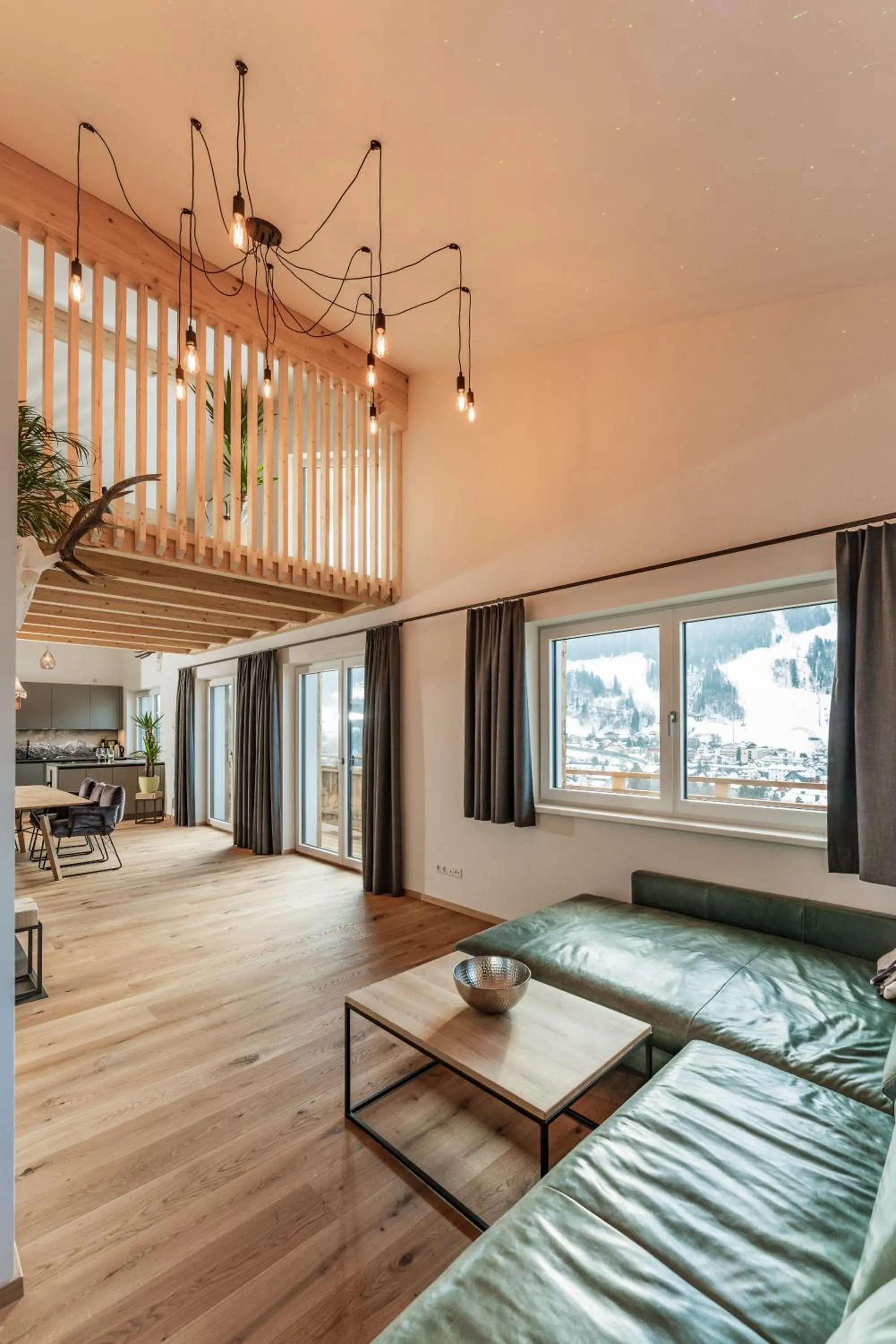 Living room, Bed in Sun Side by Schladming-Appartements