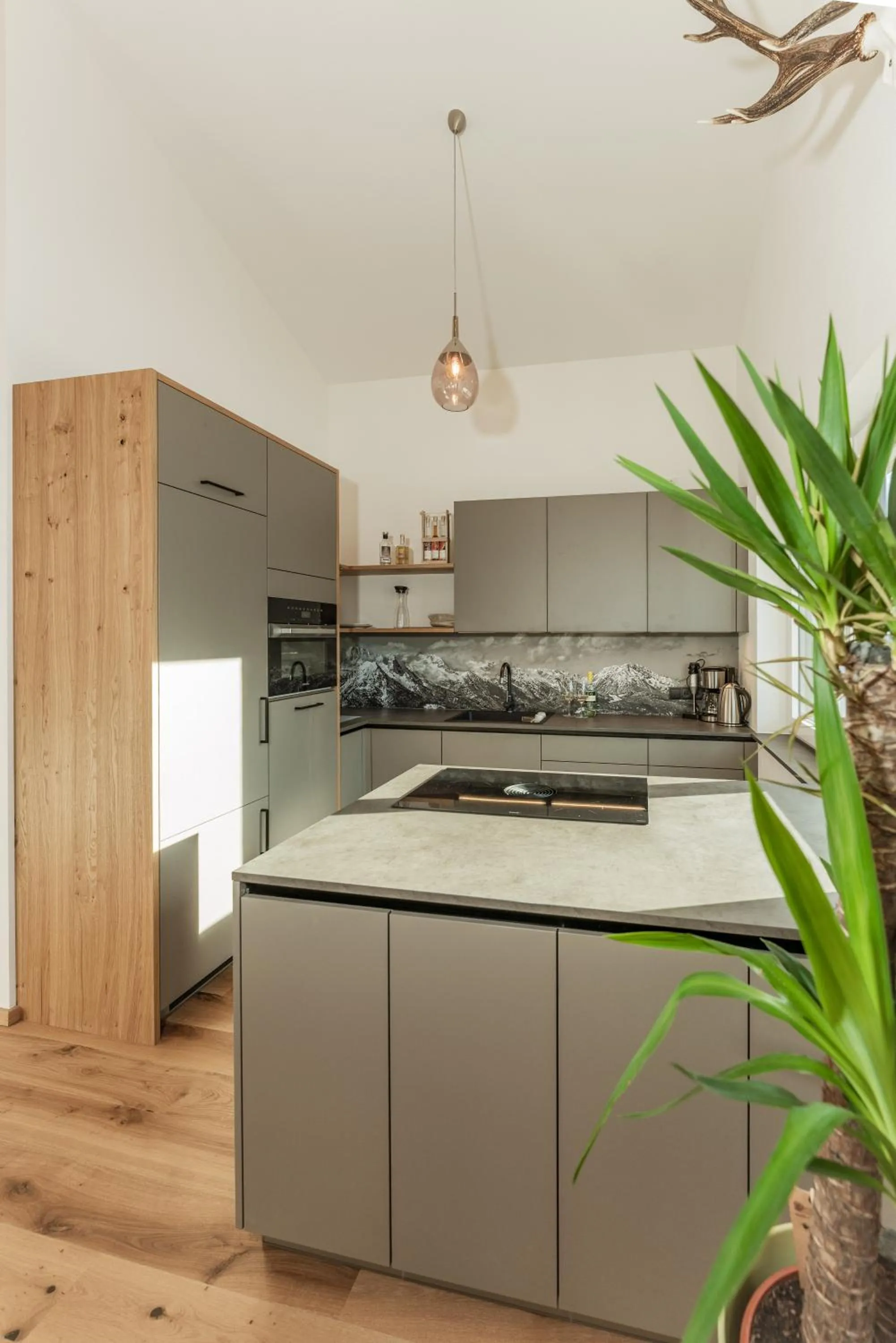 Kitchen or kitchenette in Sun Side by Schladming-Appartements