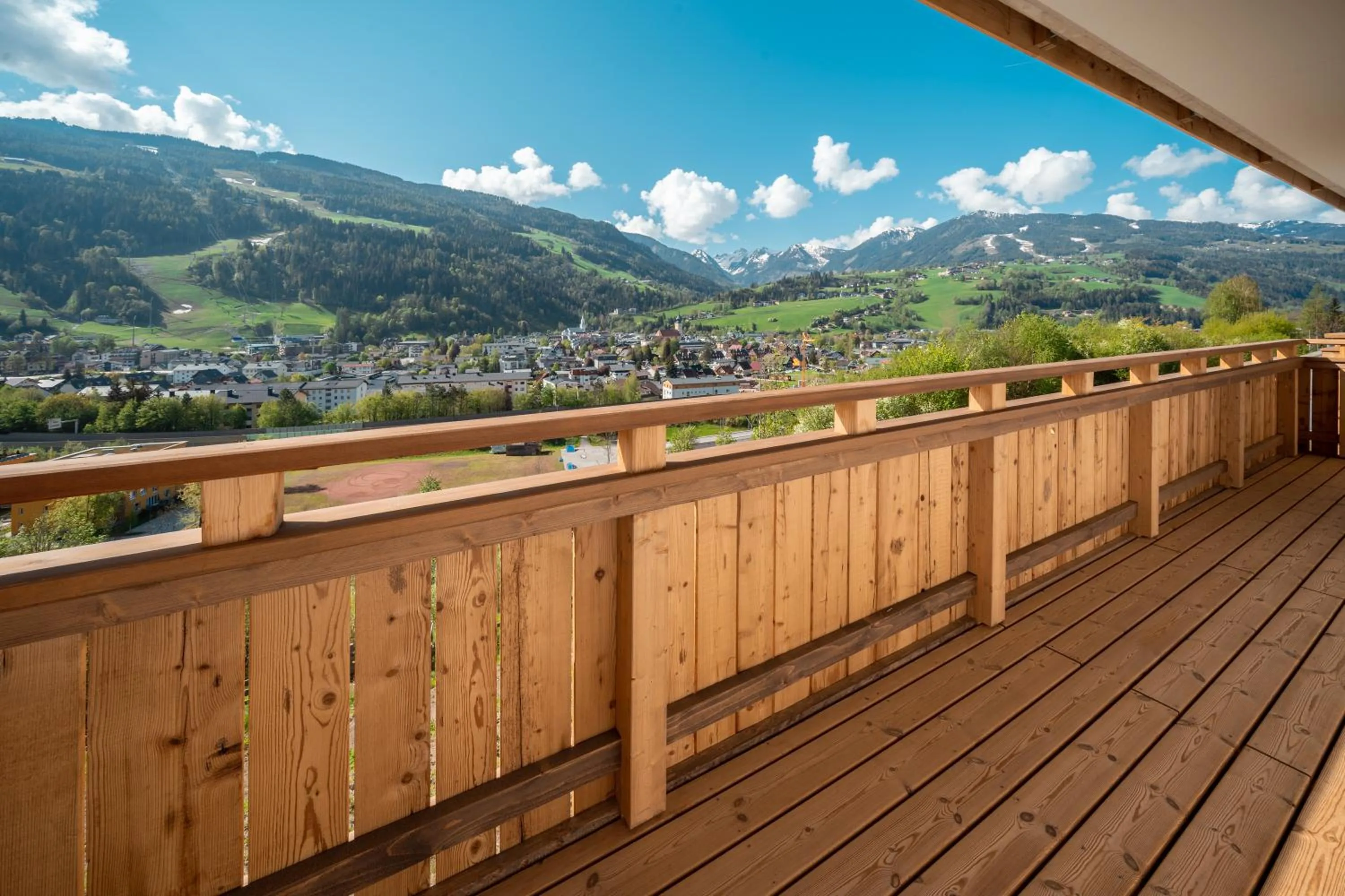 Balcony/Terrace in Sun Side by Schladming-Appartements