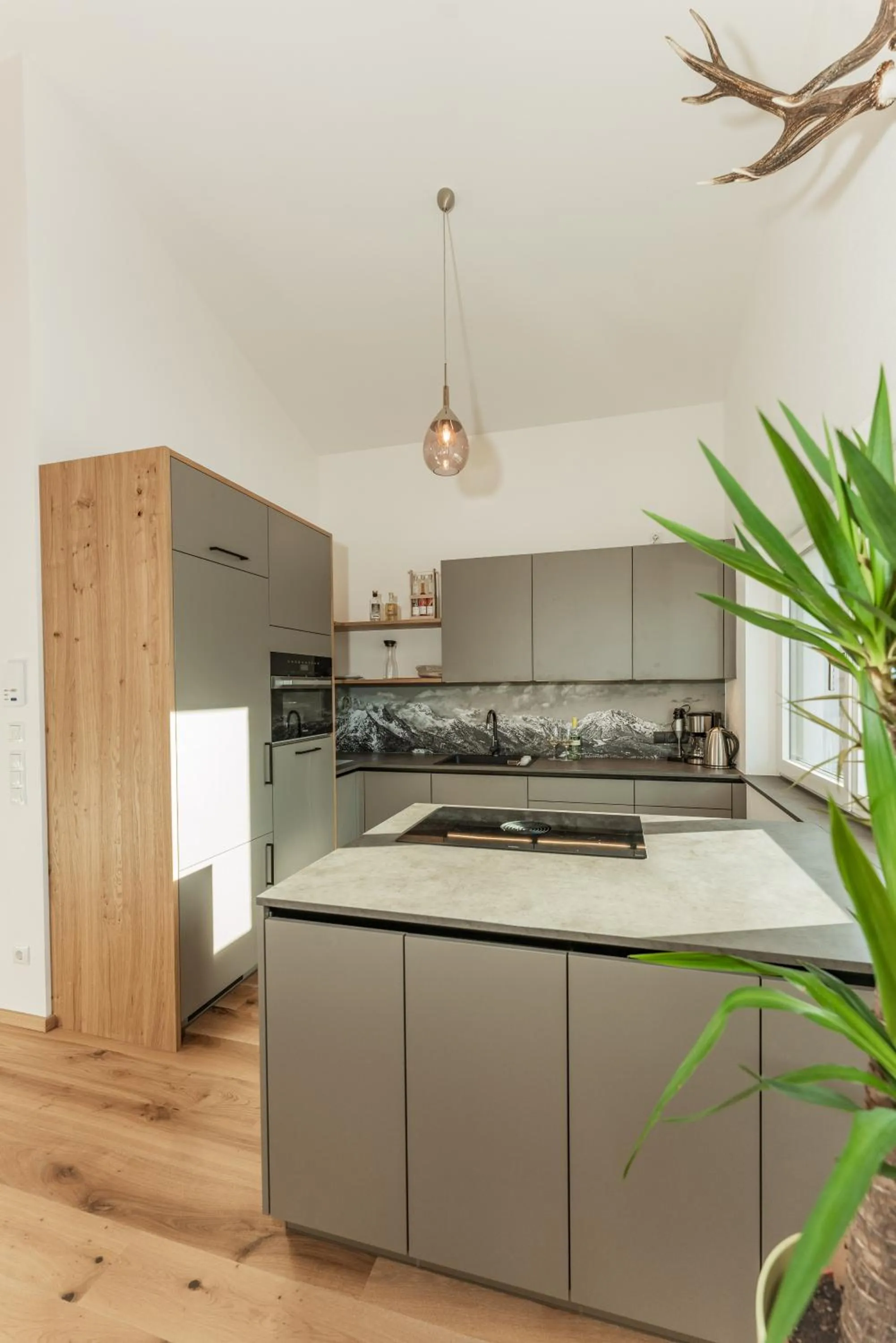 Kitchen or kitchenette in Sun Side by Schladming-Appartements