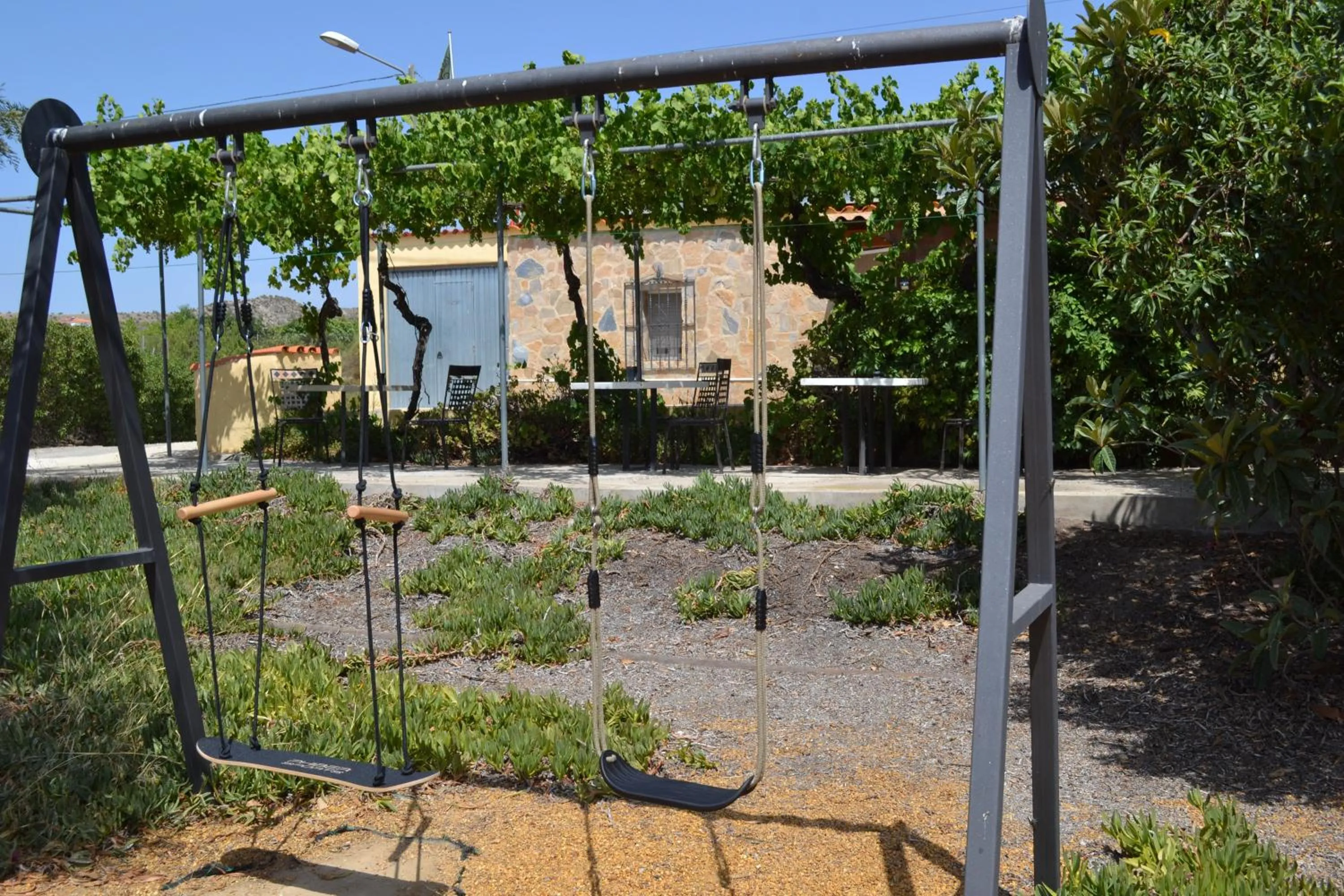 Children play ground in Mas Solana
