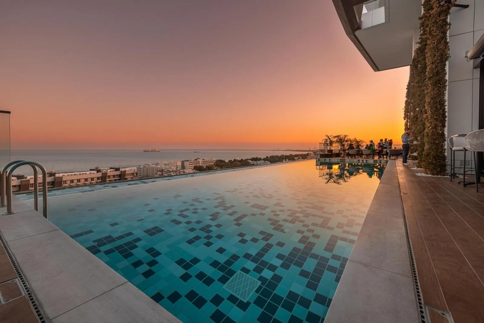 Swimming pool in The Icon Limassol