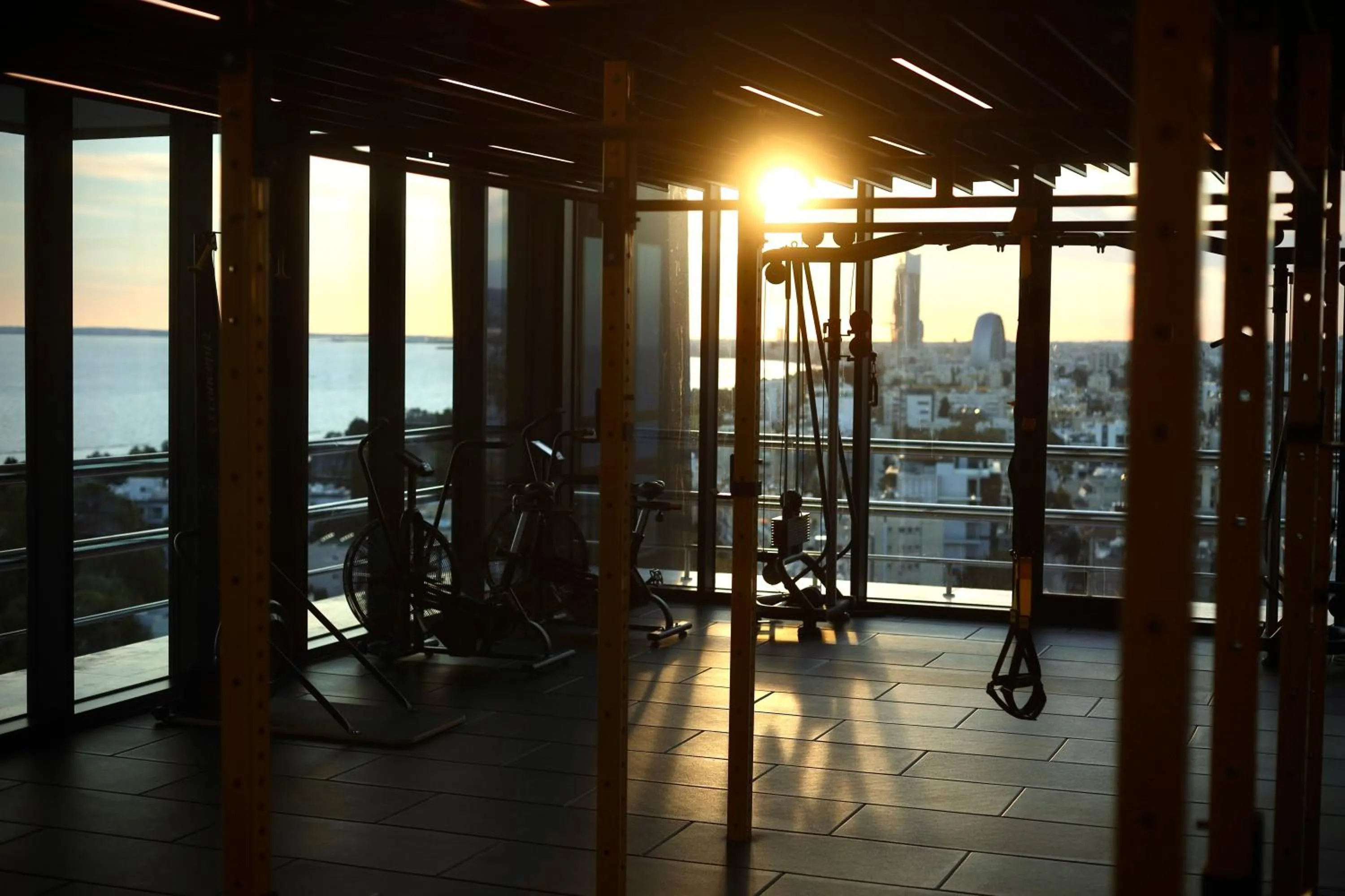 Fitness centre/facilities in The Icon Limassol